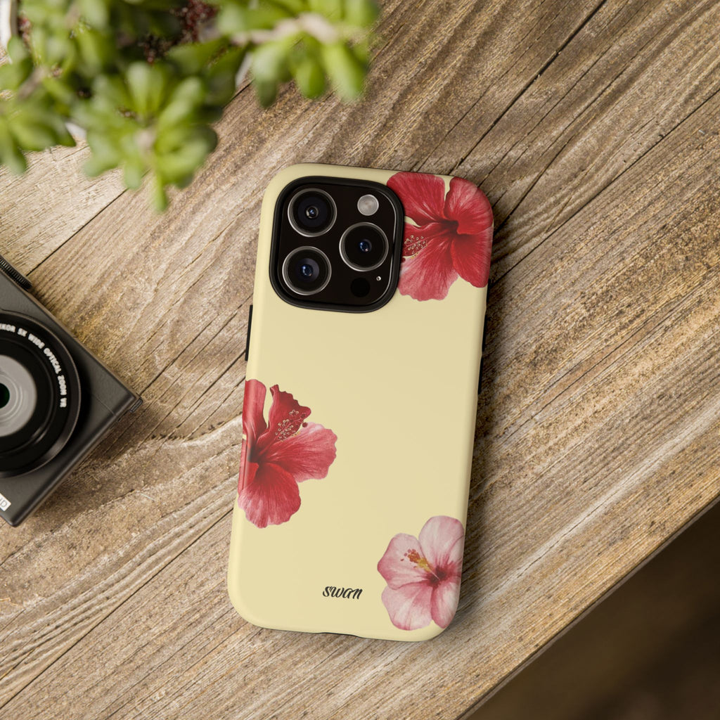 Blumiger Hibiskus (Zartgelb)