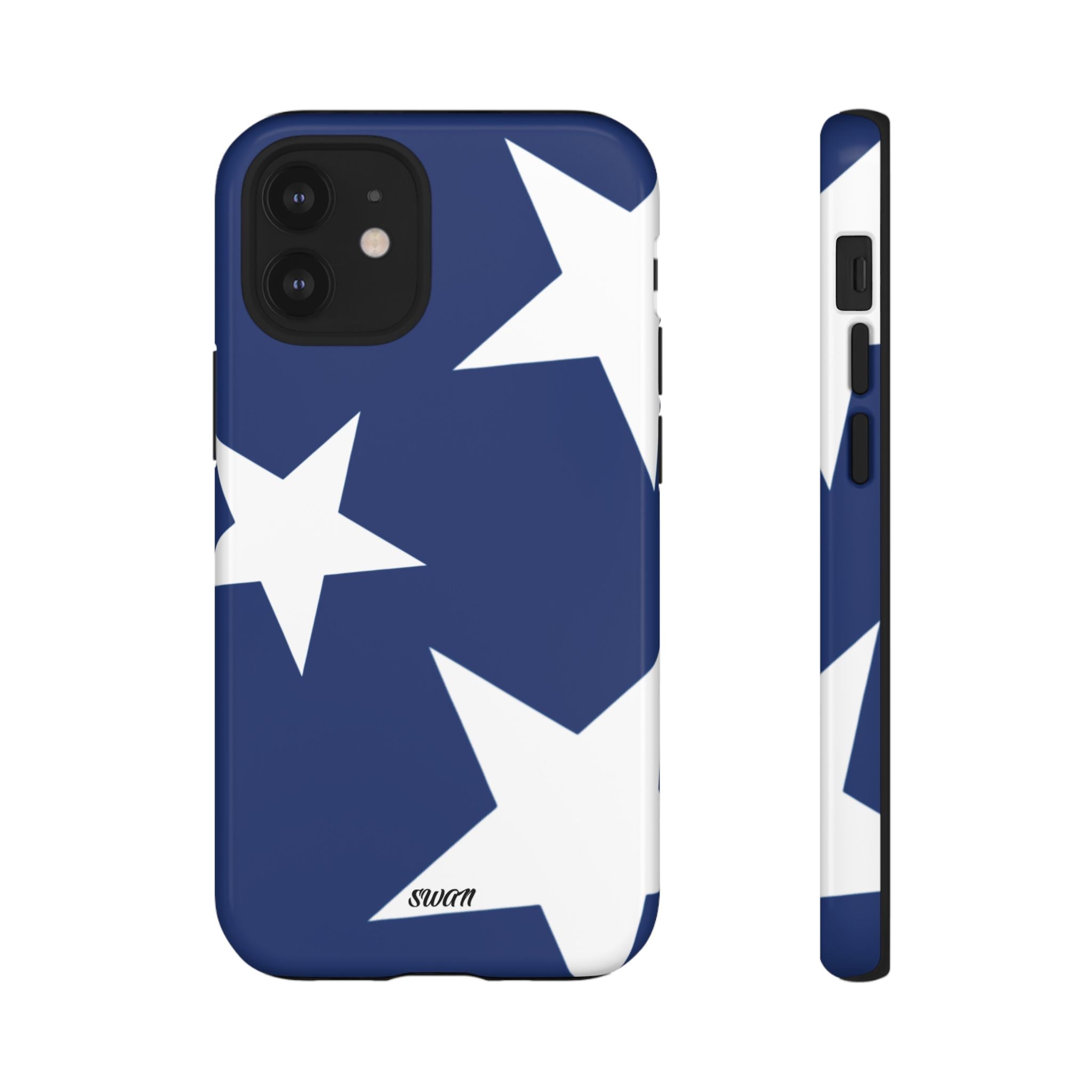 Star Bloom (White in Blue)