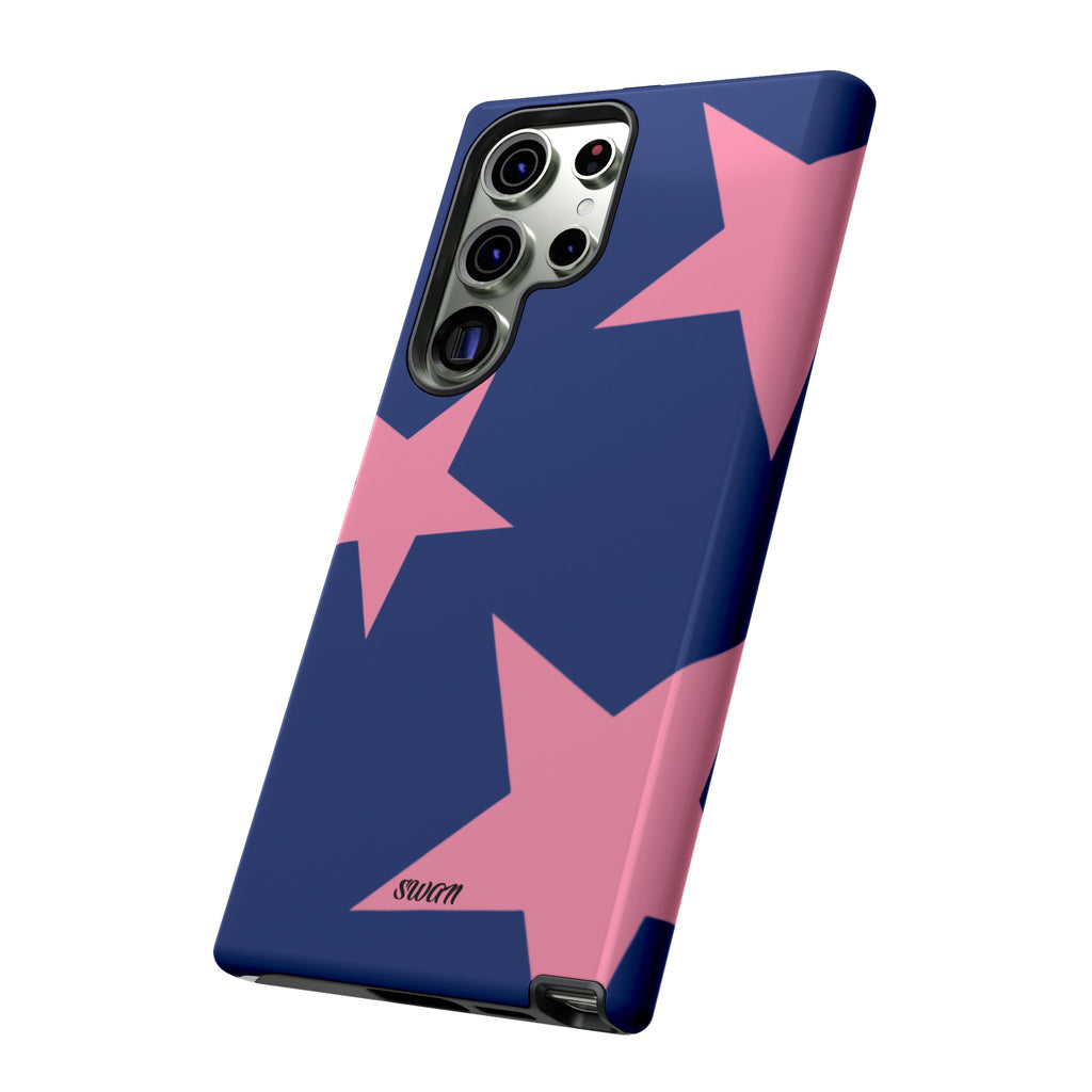 Sternenblüte (Rosa in Blau)