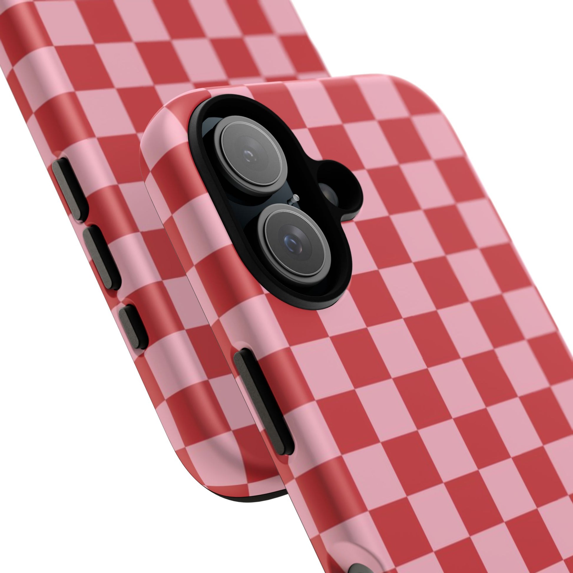 Red Checkerboard - Swan