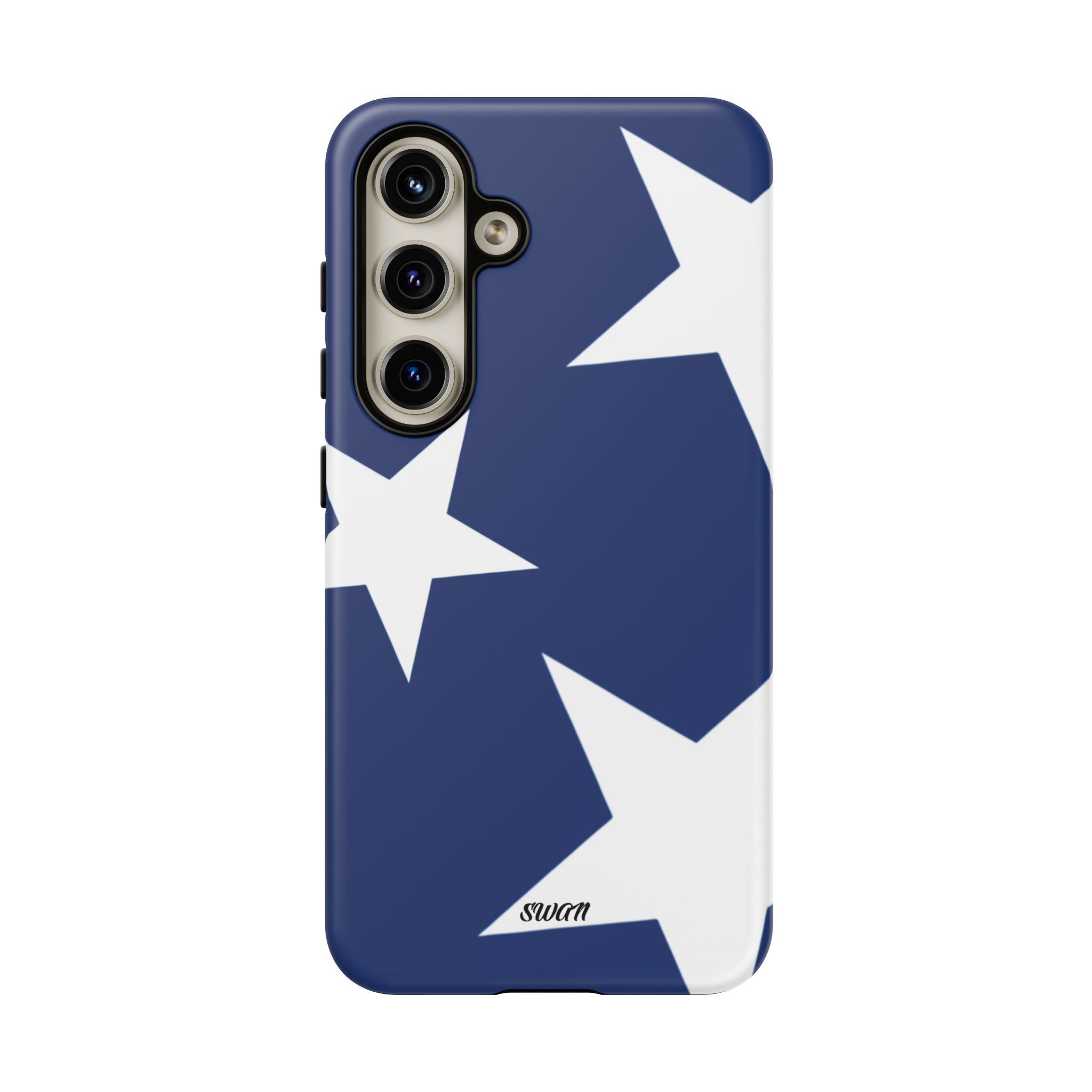 Star Bloom (White in Blue)