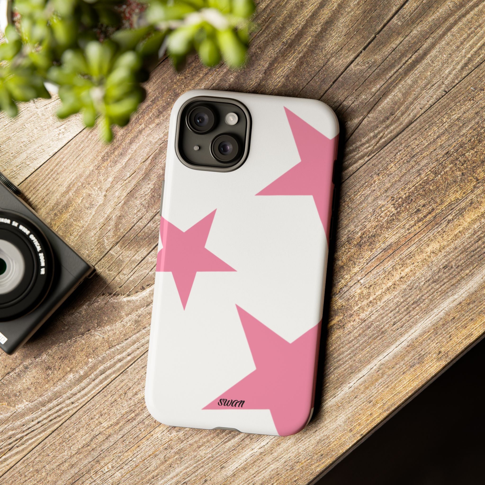 Star Bloom (Pink in White)