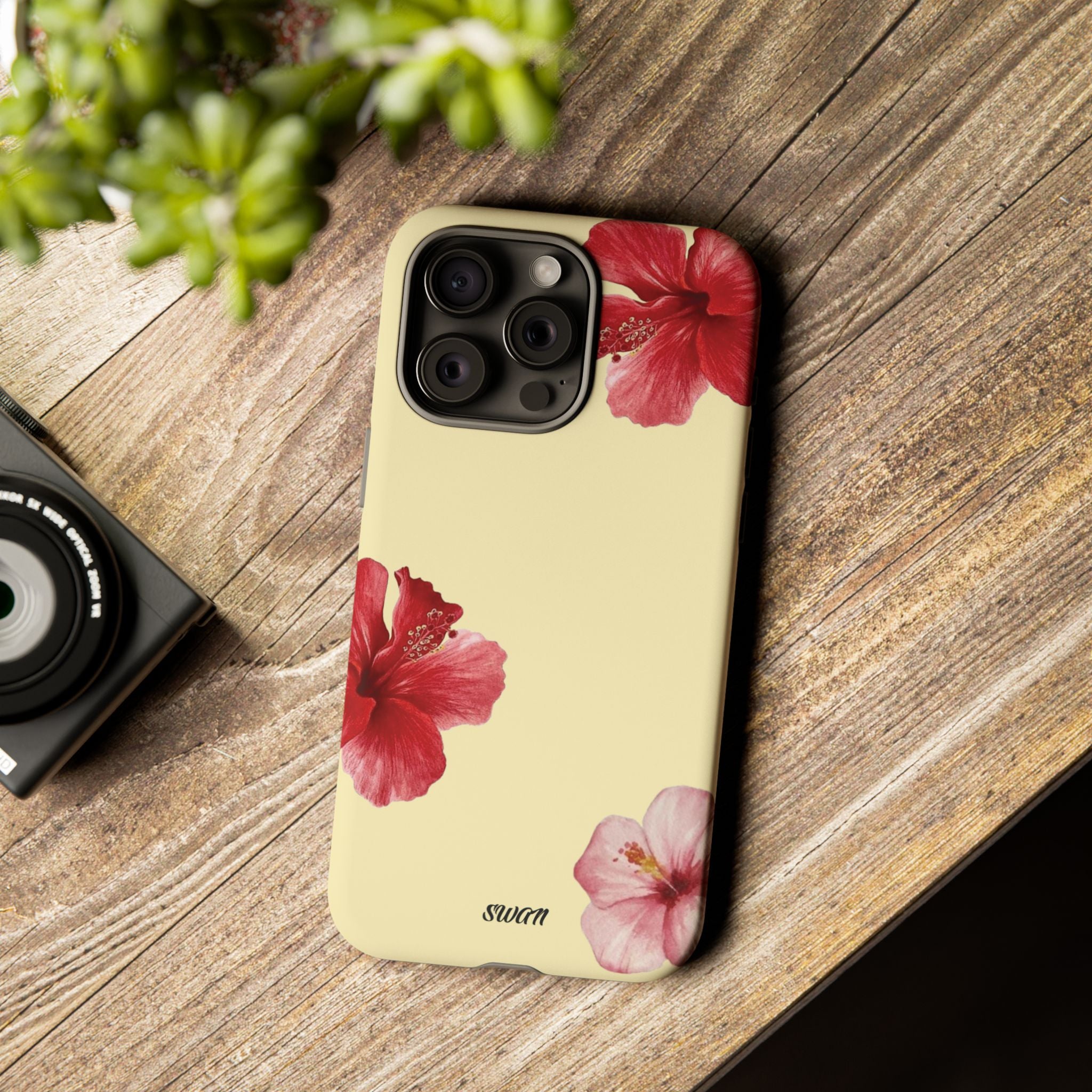 Blumiger Hibiskus (Zartgelb)