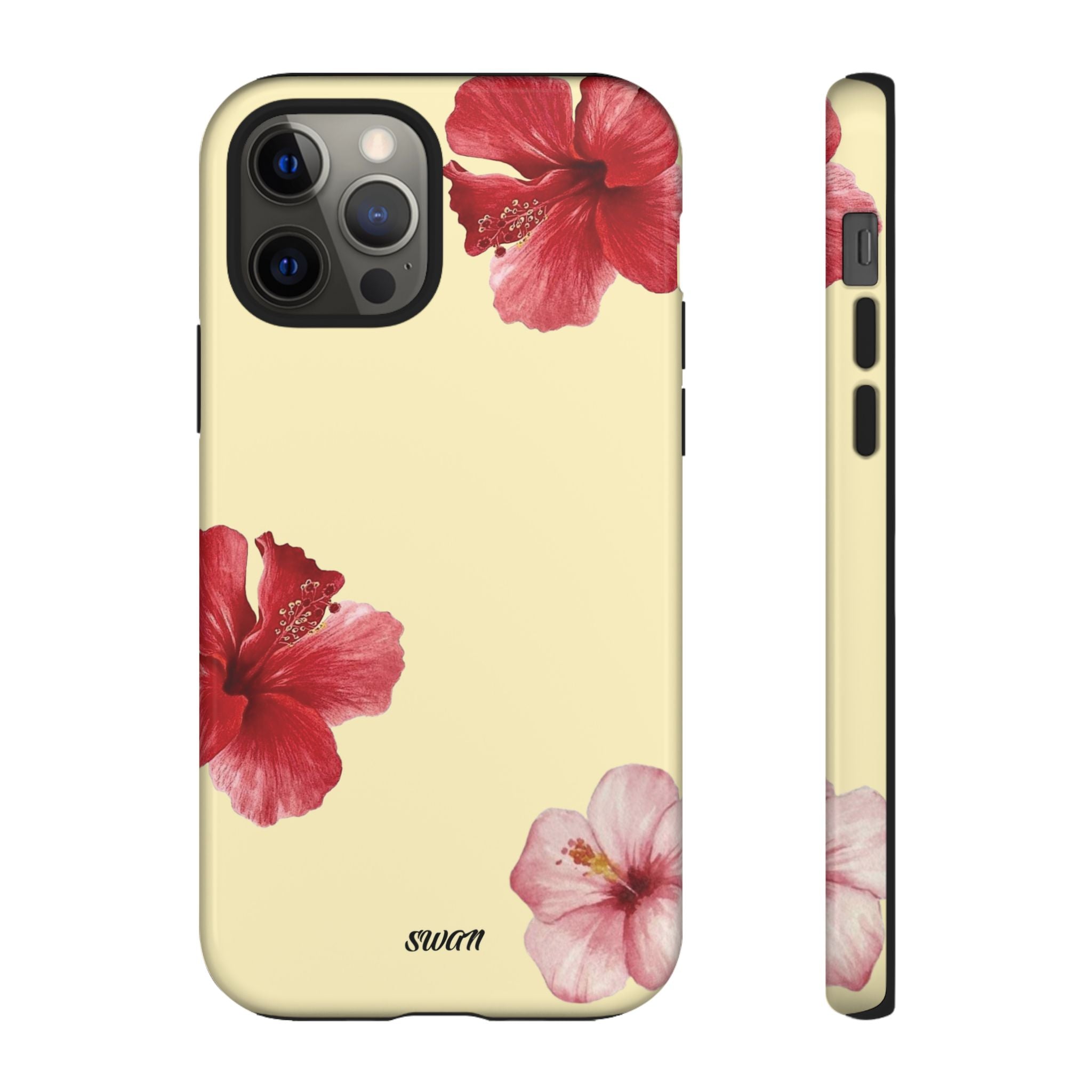 Blumiger Hibiskus (Zartgelb)