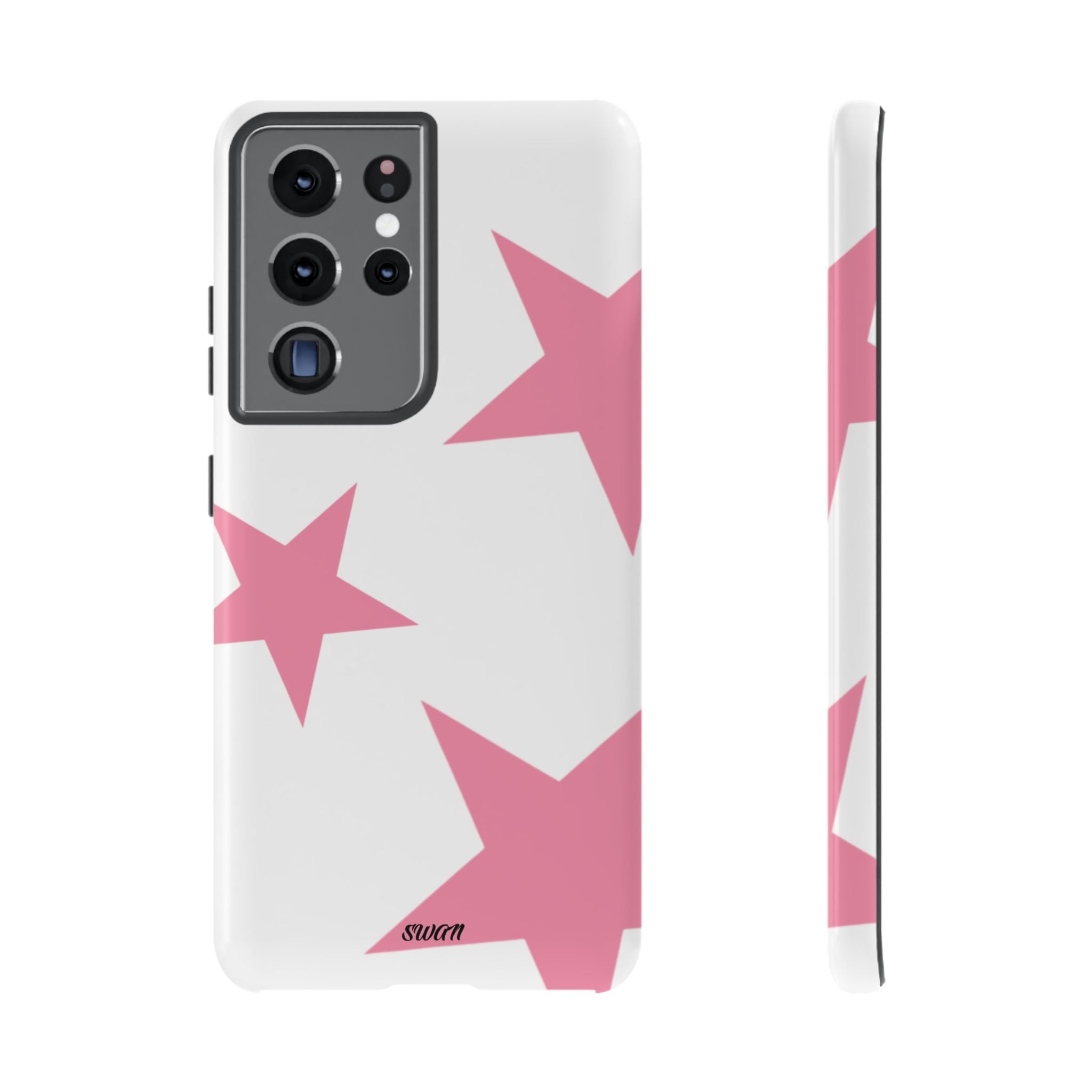 Star Bloom (Pink in White)