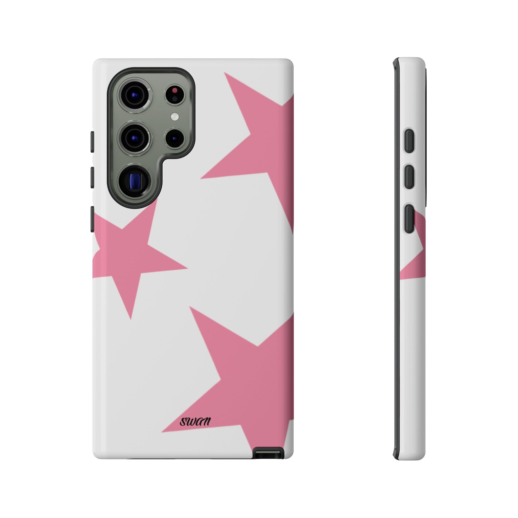 Star Bloom (Pink in White)