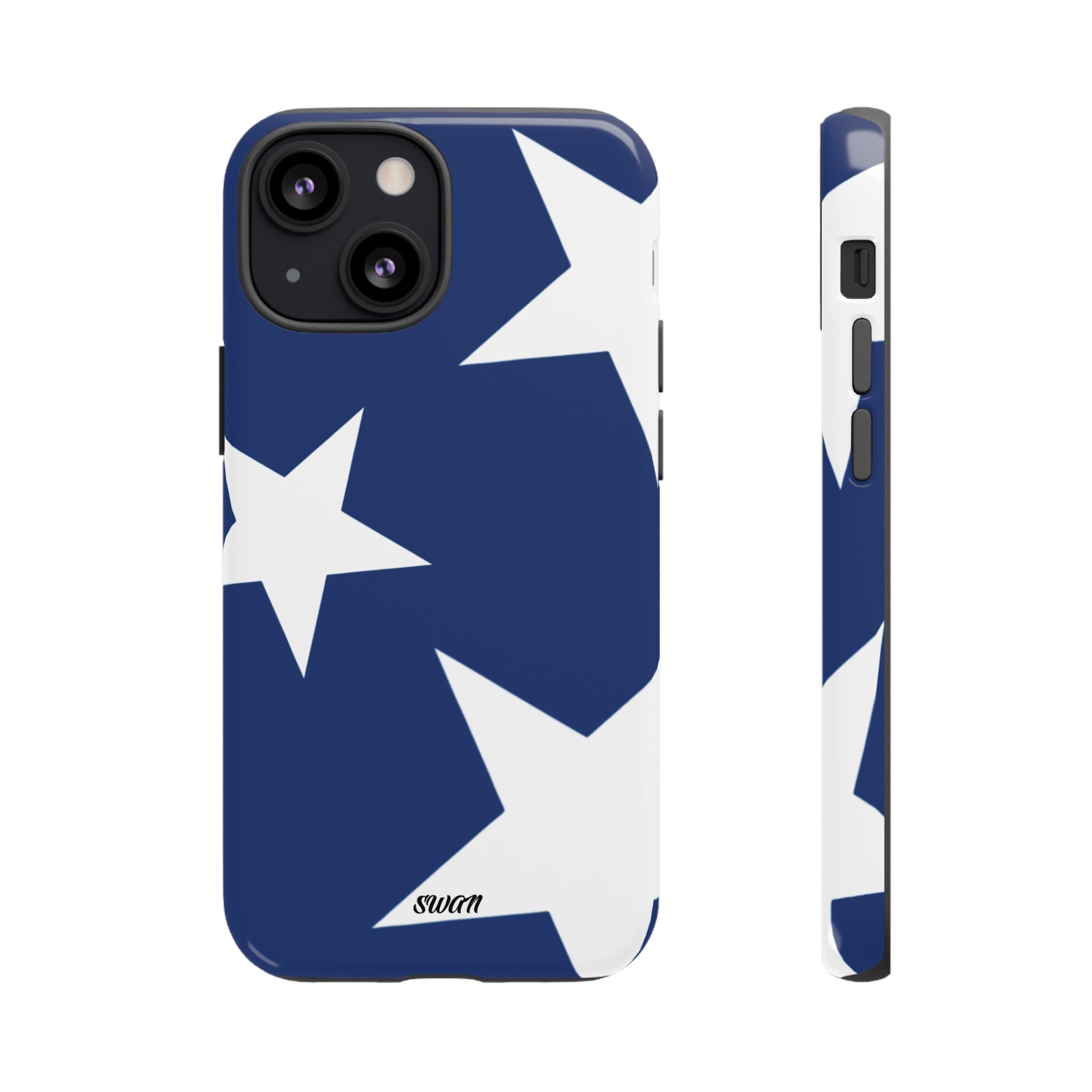 Star Bloom (White in Blue)