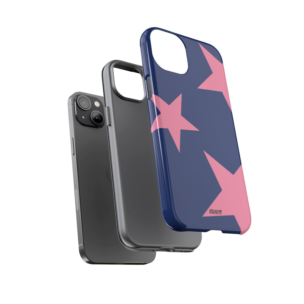 Sternenblüte (Rosa in Blau)