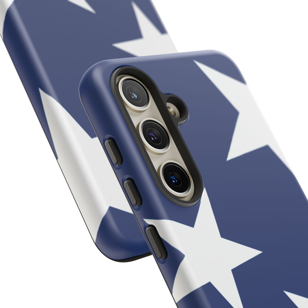 Star Bloom (White in Blue)