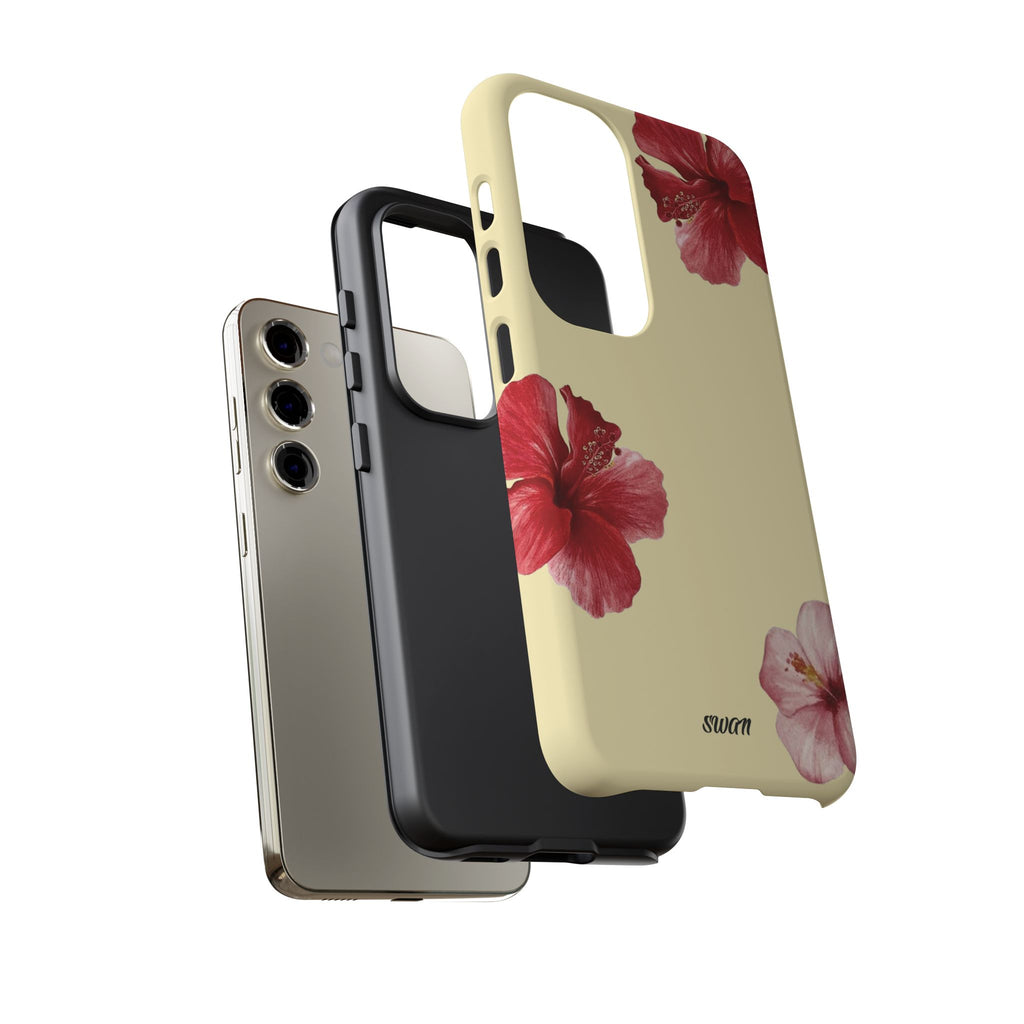 Blumiger Hibiskus (Zartgelb)