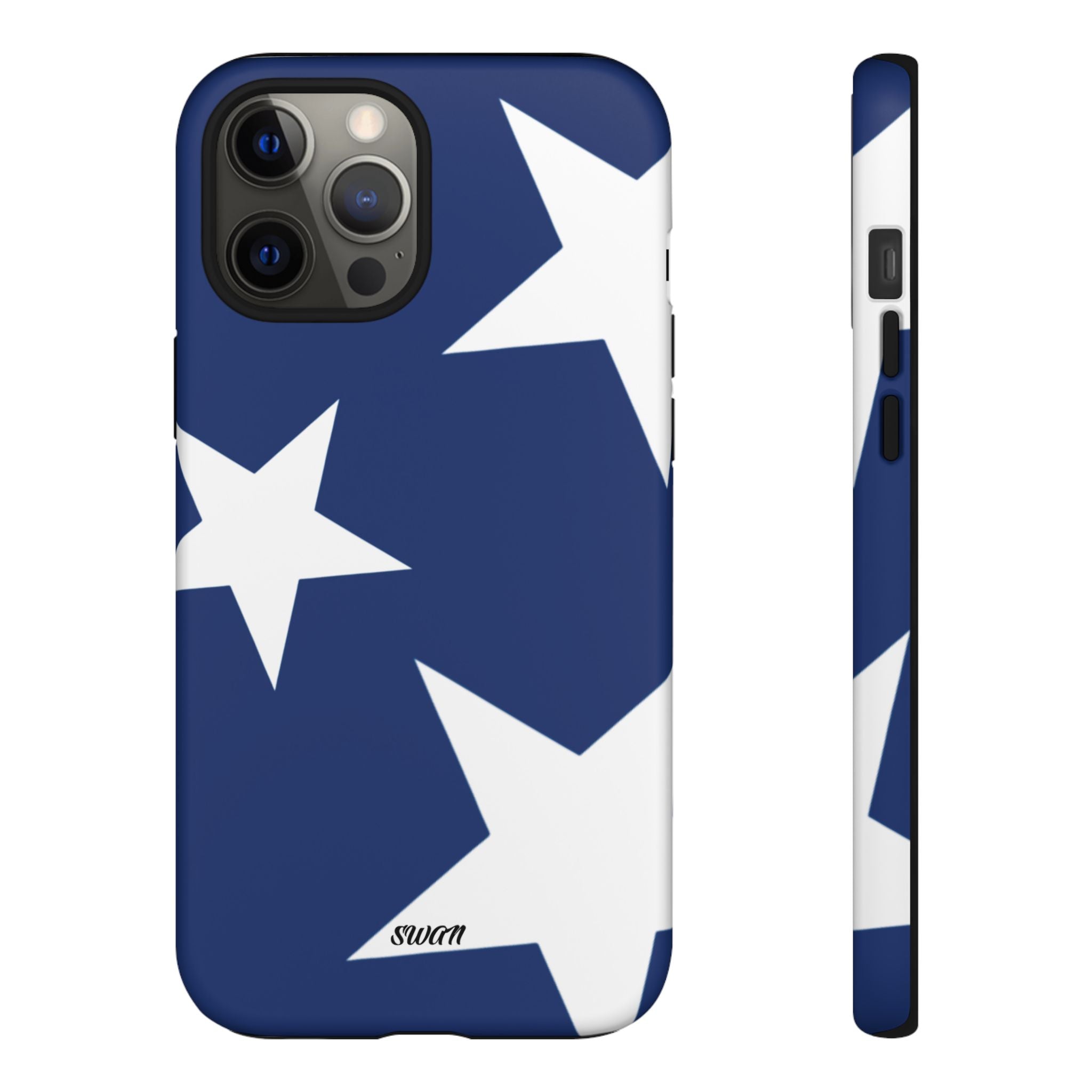 Star Bloom (White in Blue)