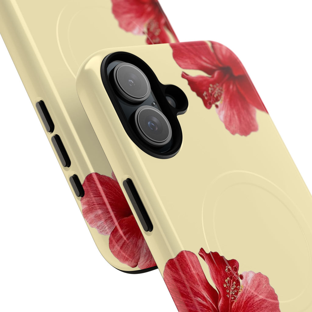 Hibiscus floral (Jaune tendre) (Magsafe)
