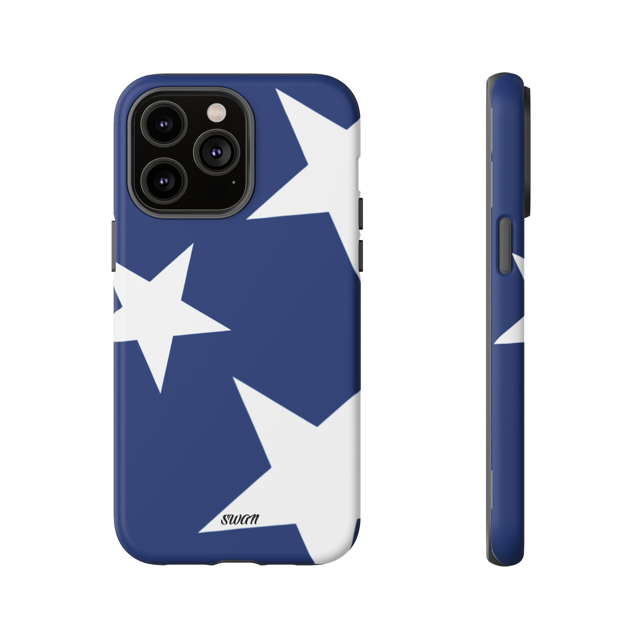 Star Bloom (White in Blue)