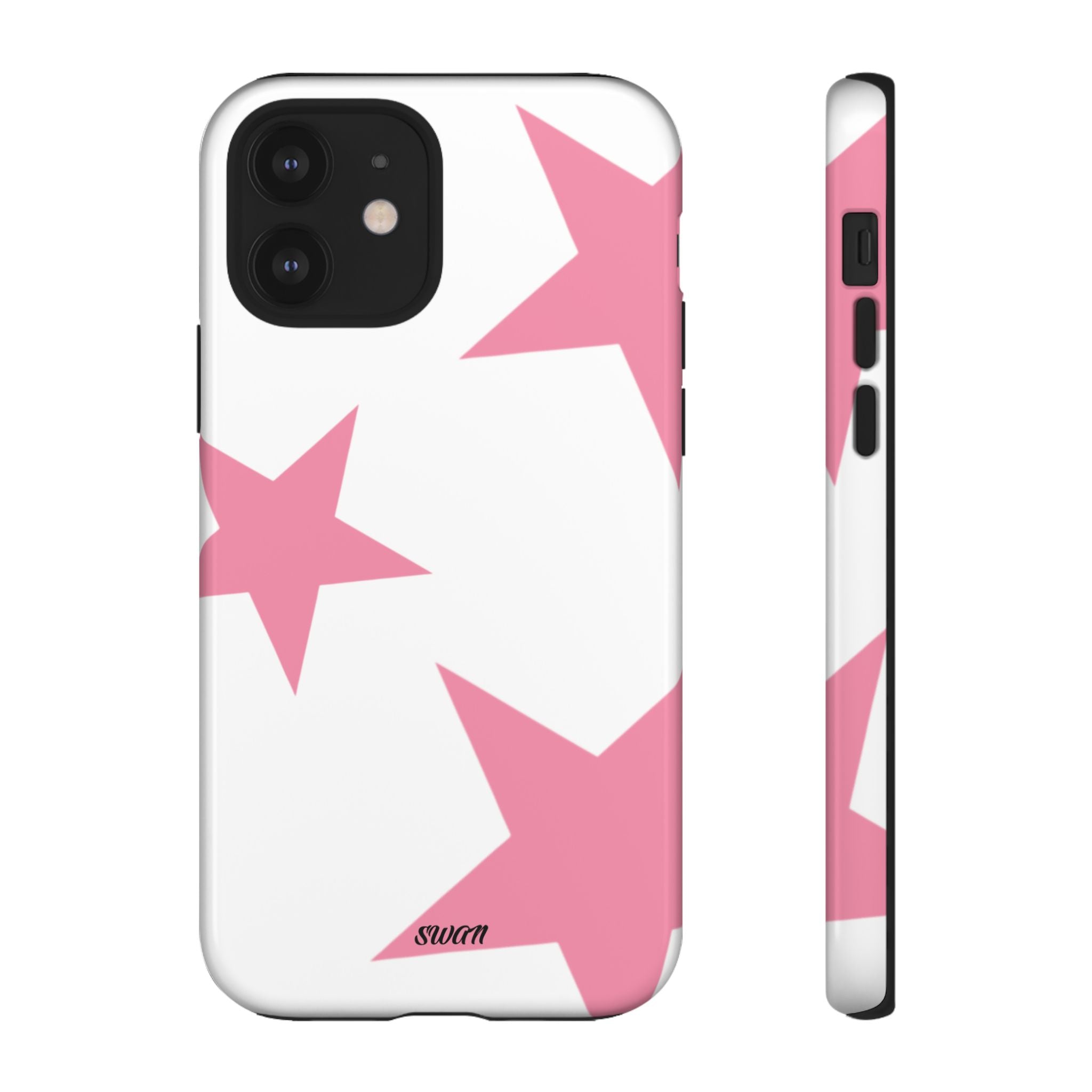 Star Bloom (Pink in White)