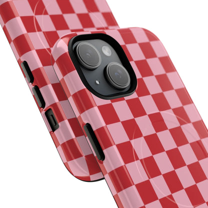 Red Checkerboard (Magsafe) - Swan