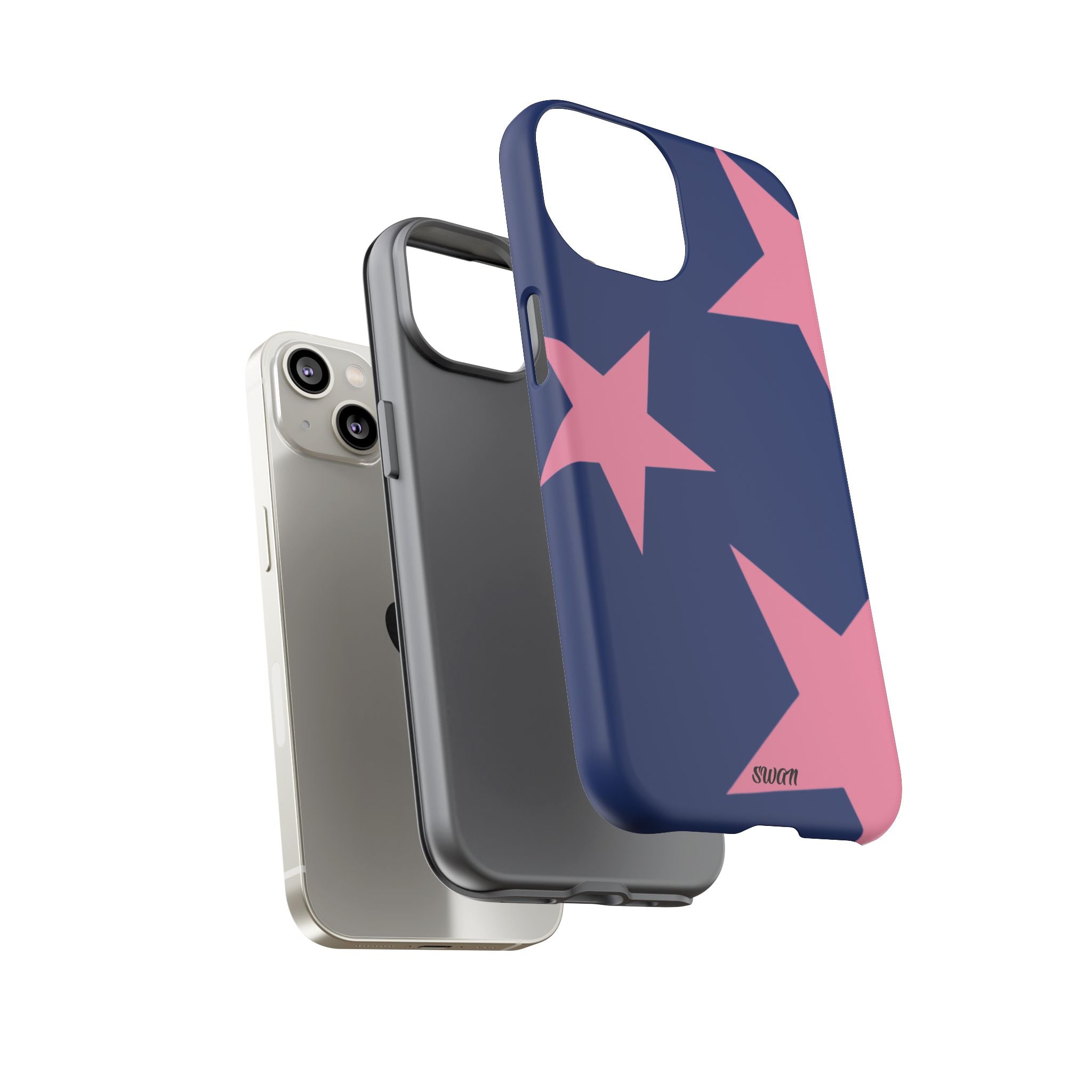 Sternenblüte (Rosa in Blau)