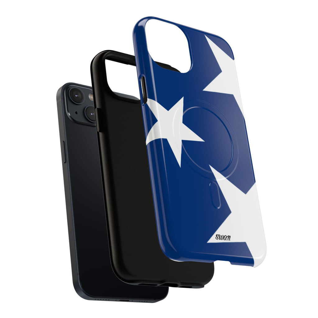 Star Bloom (White in Blue) (Magsafe)