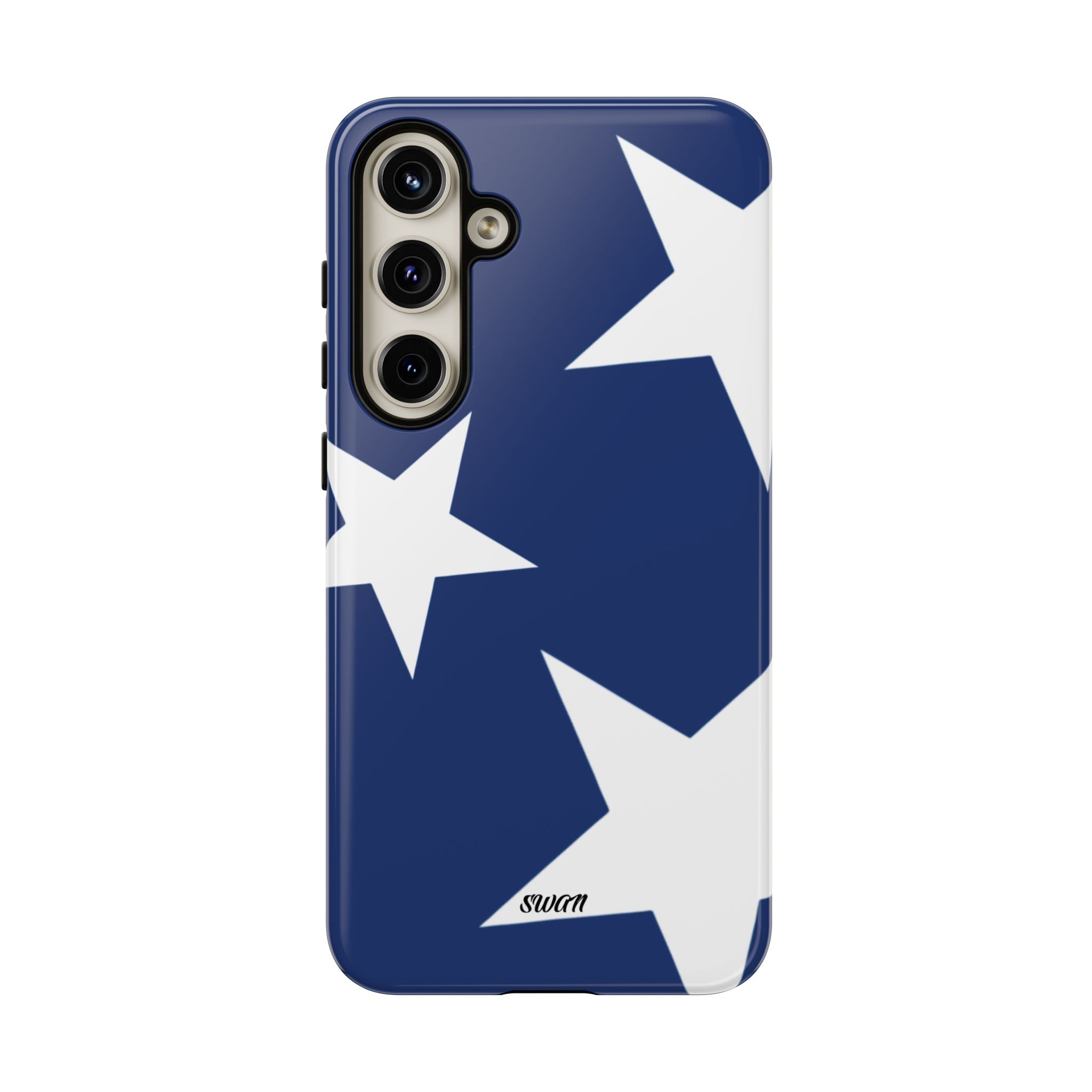 Star Bloom (White in Blue)