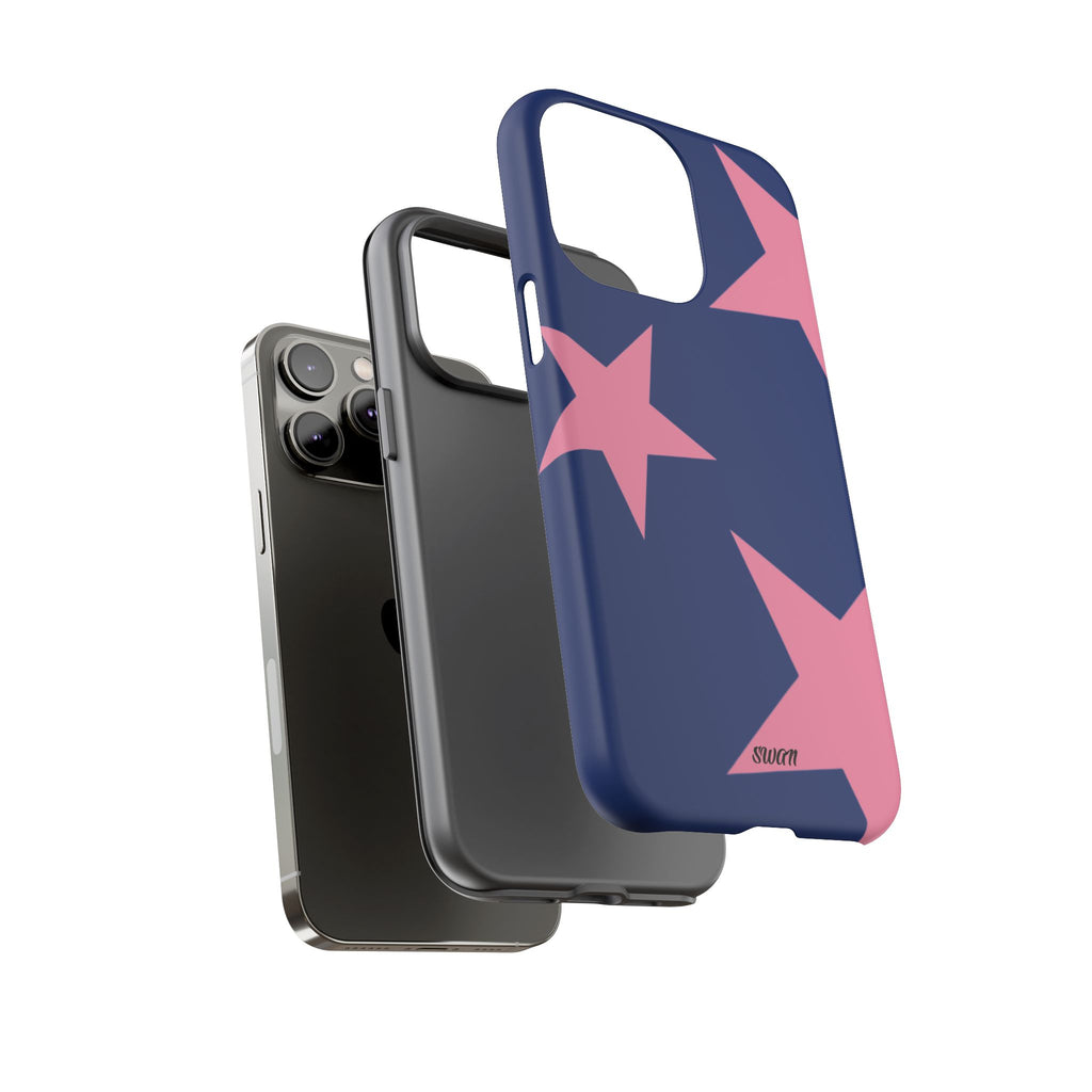 Sternenblüte (Rosa in Blau)