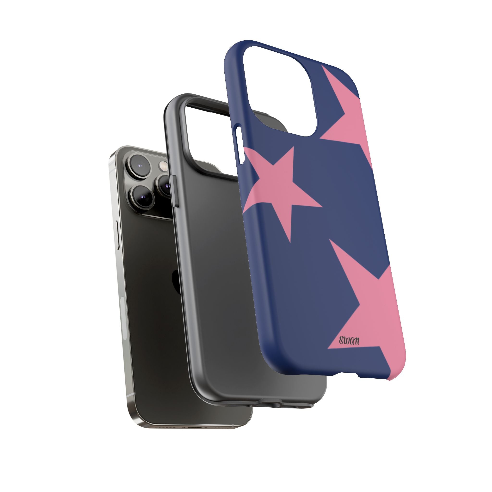 Sternenblüte (Rosa in Blau)