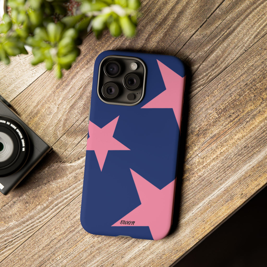 Sternenblüte (Rosa in Blau)