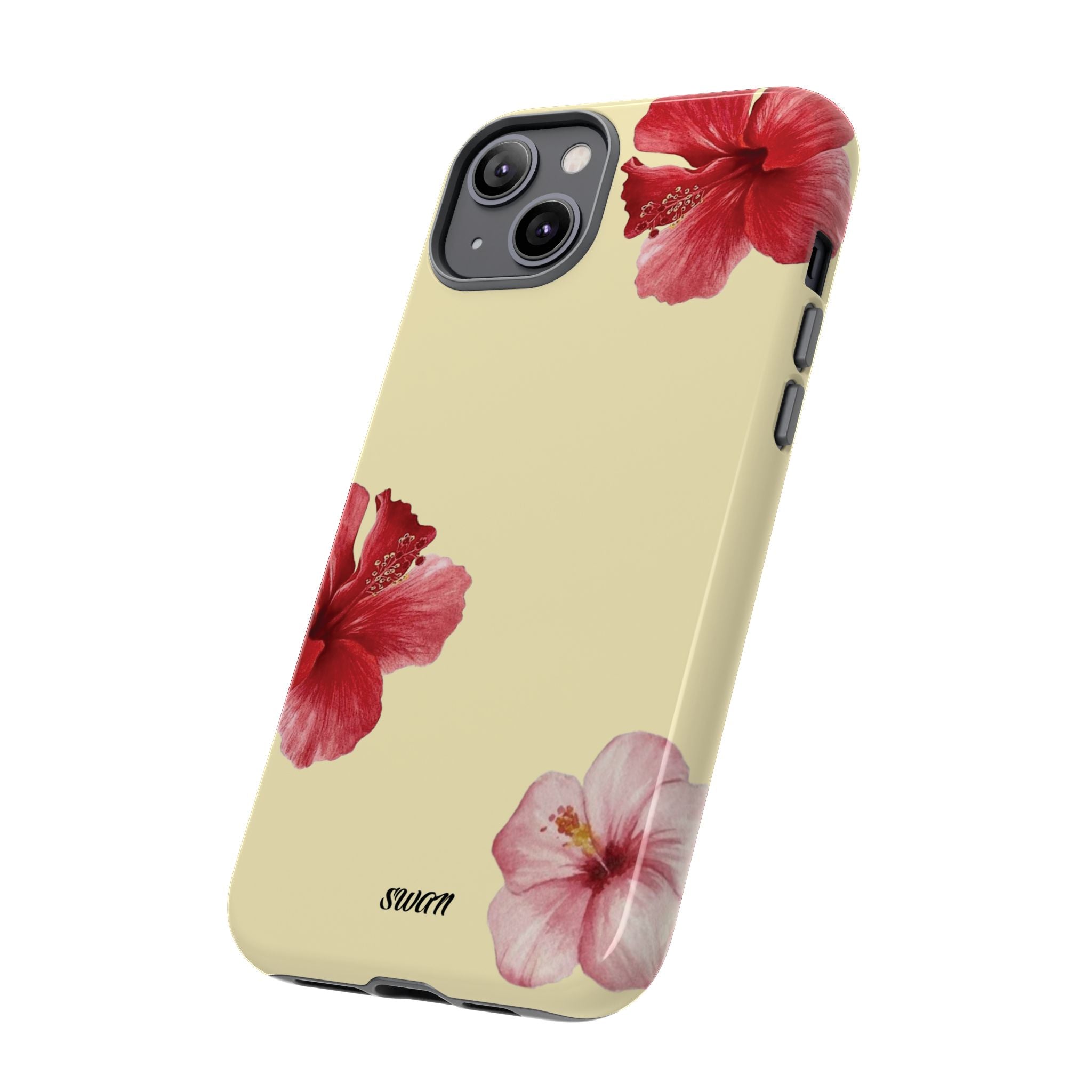 Blumiger Hibiskus (Zartgelb)