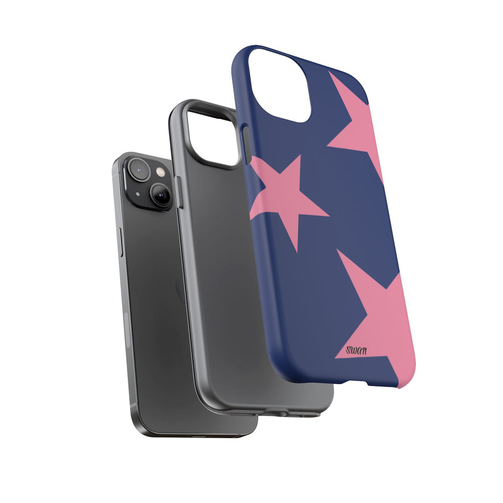 Sternenblüte (Rosa in Blau)