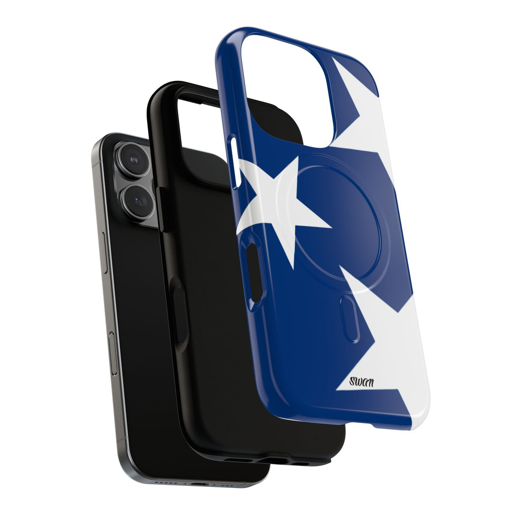 Star Bloom (White in Blue) (Magsafe)