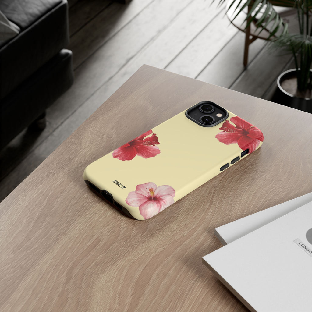 Blumiger Hibiskus (Zartgelb)