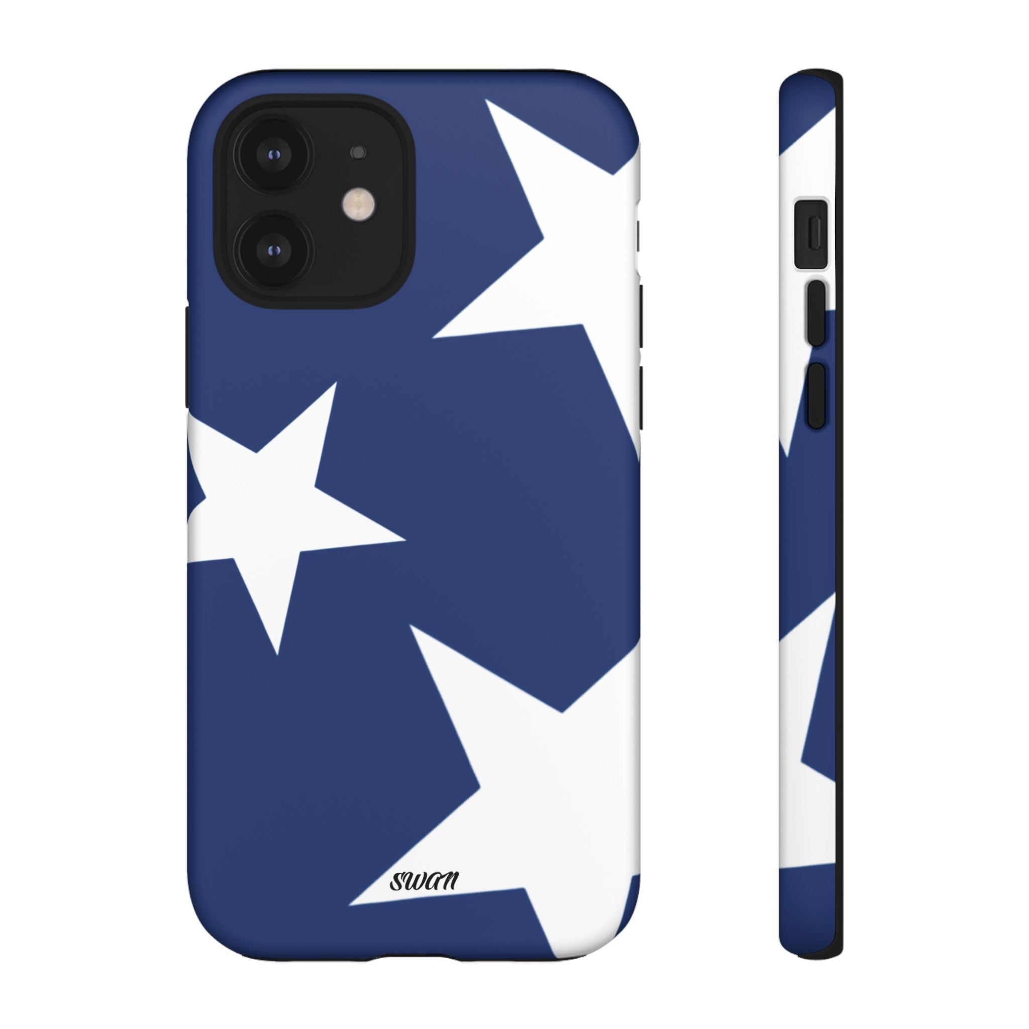 Star Bloom (White in Blue)