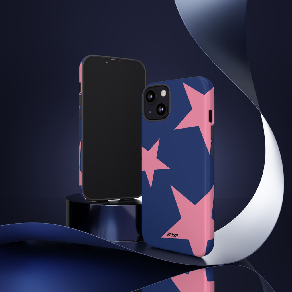 Sternenblüte (Rosa in Blau)