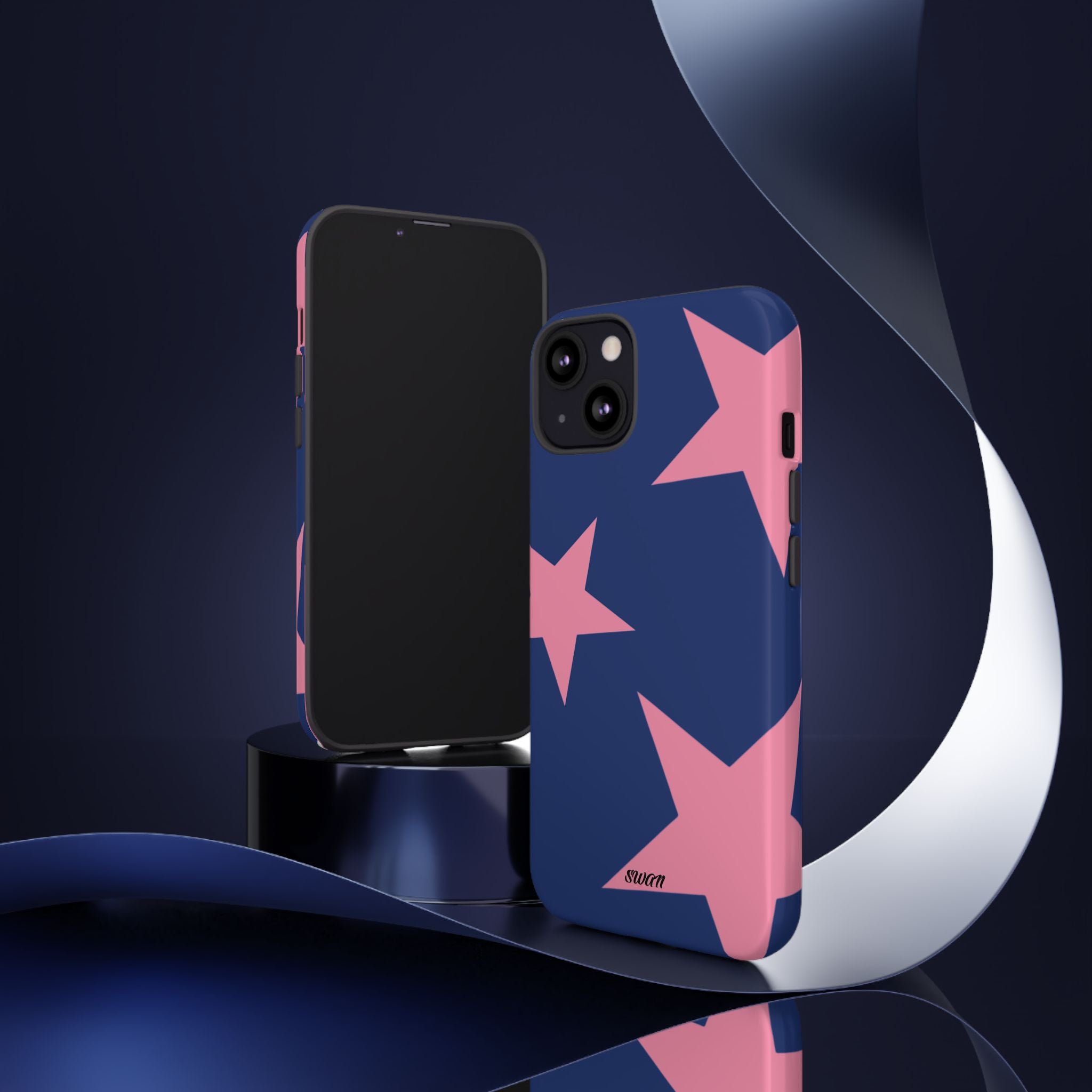 Sternenblüte (Rosa in Blau)