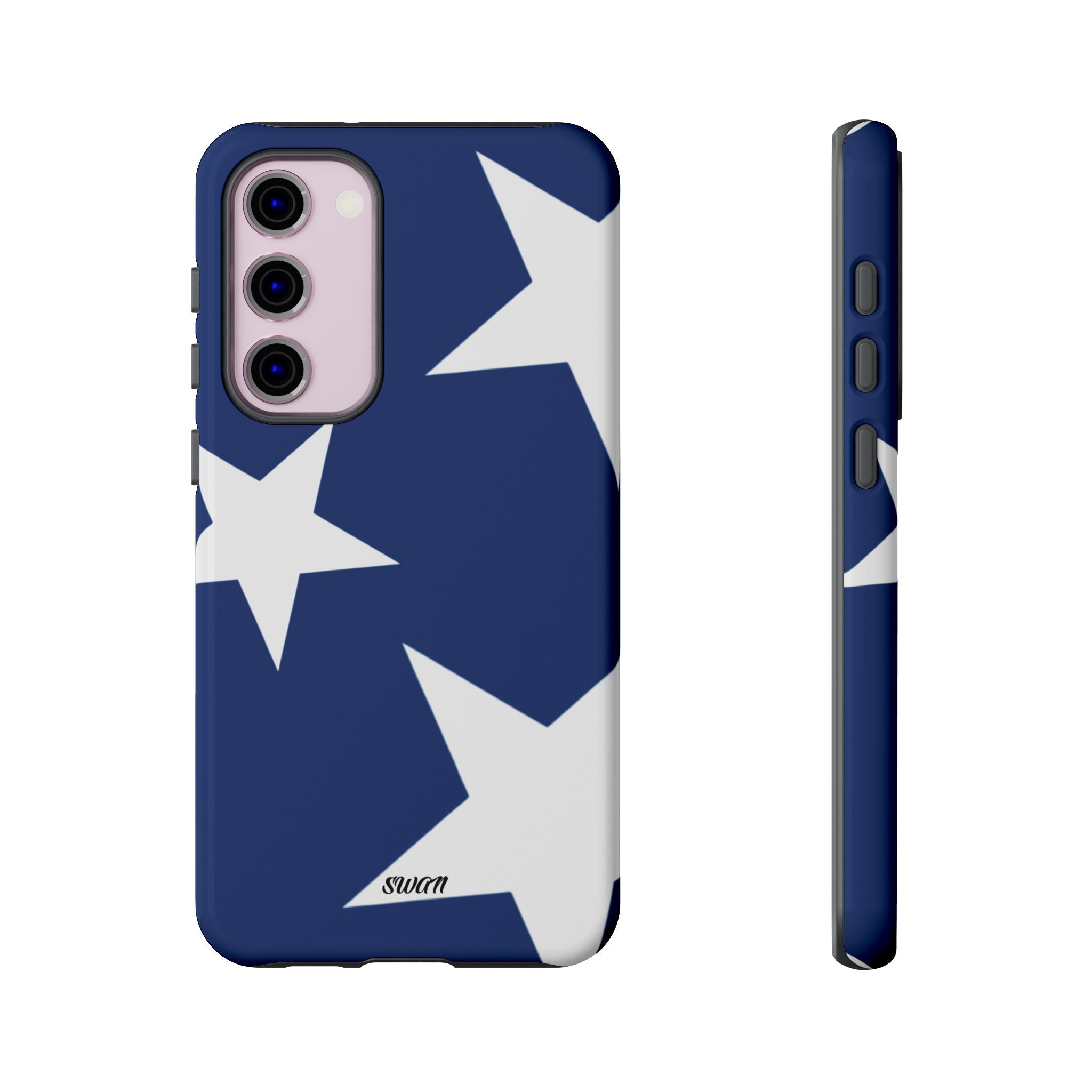 Star Bloom (White in Blue)