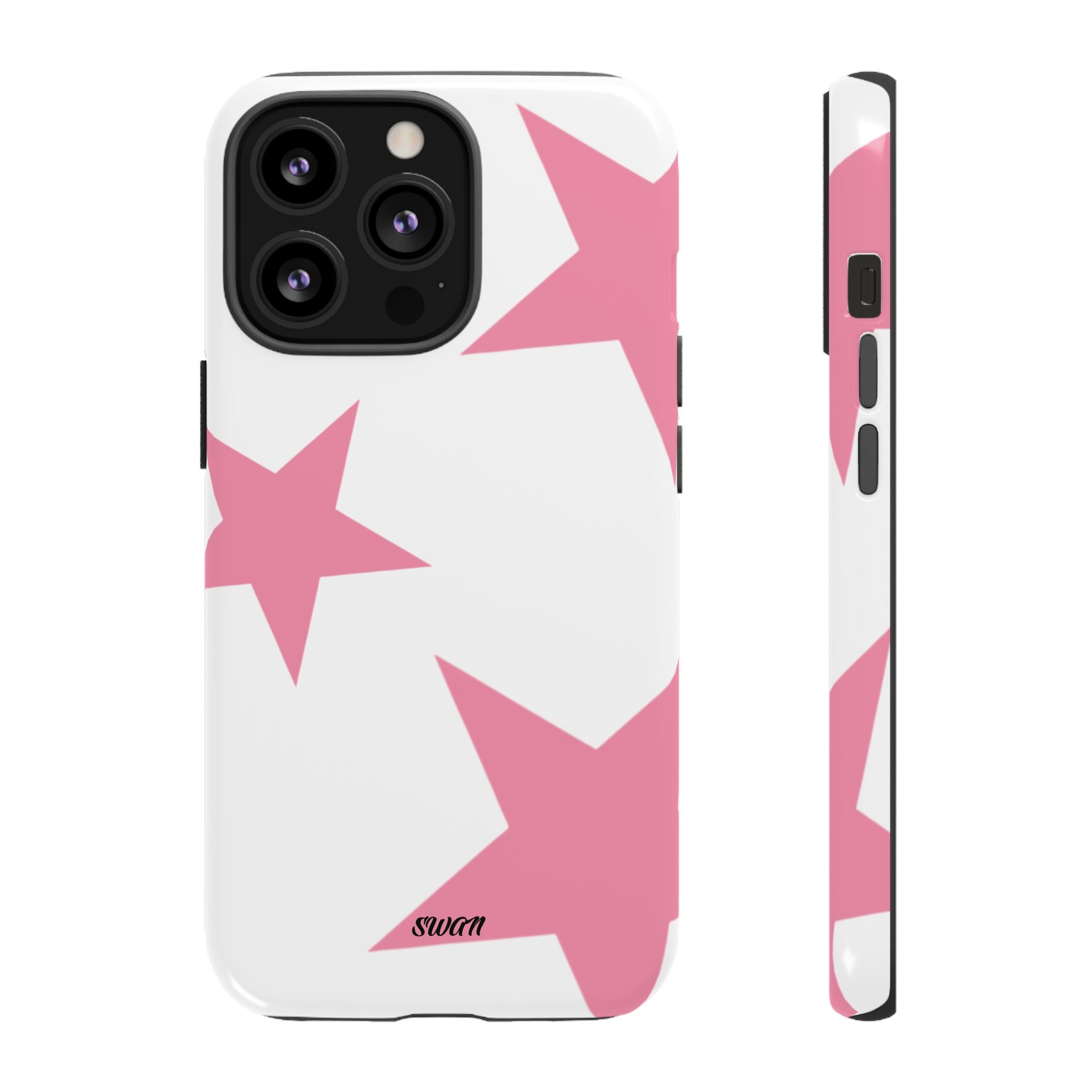 Star Bloom (Pink in White)