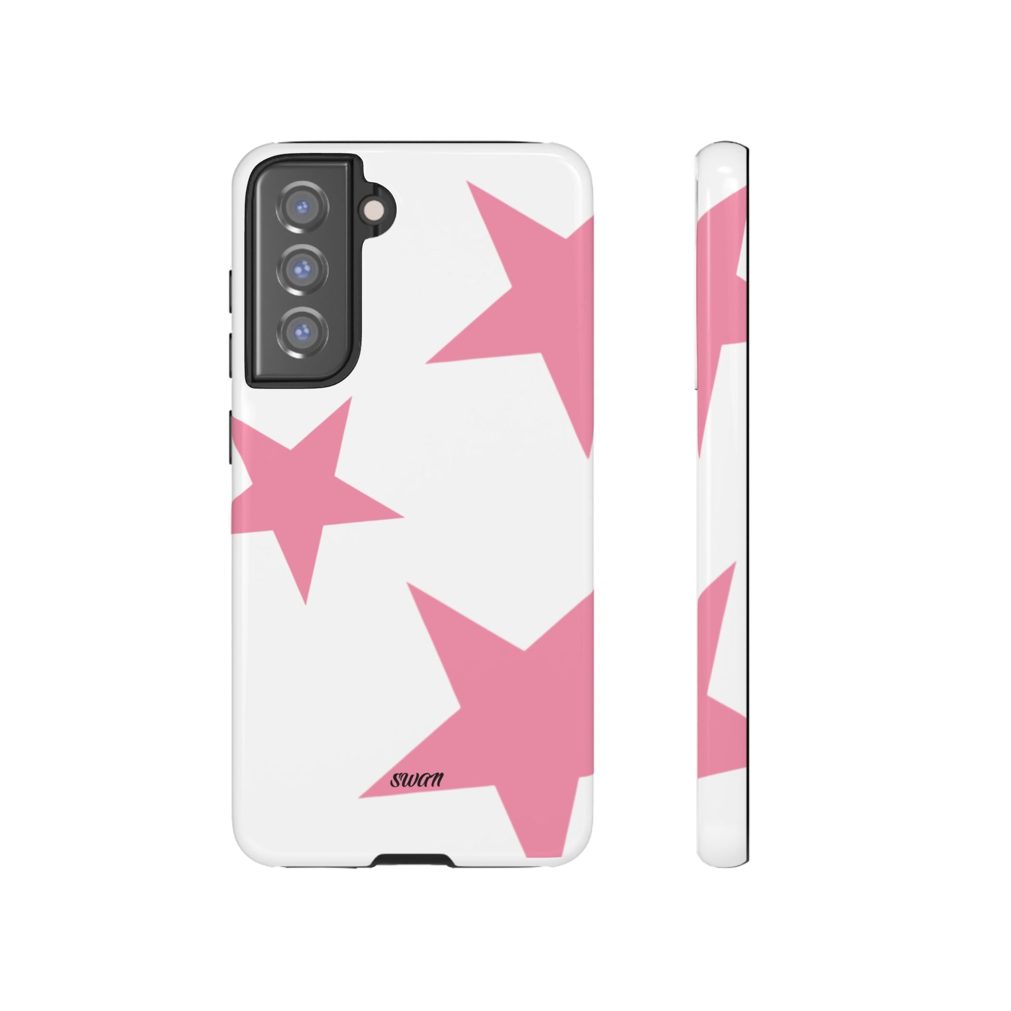 Star Bloom (Pink in White)