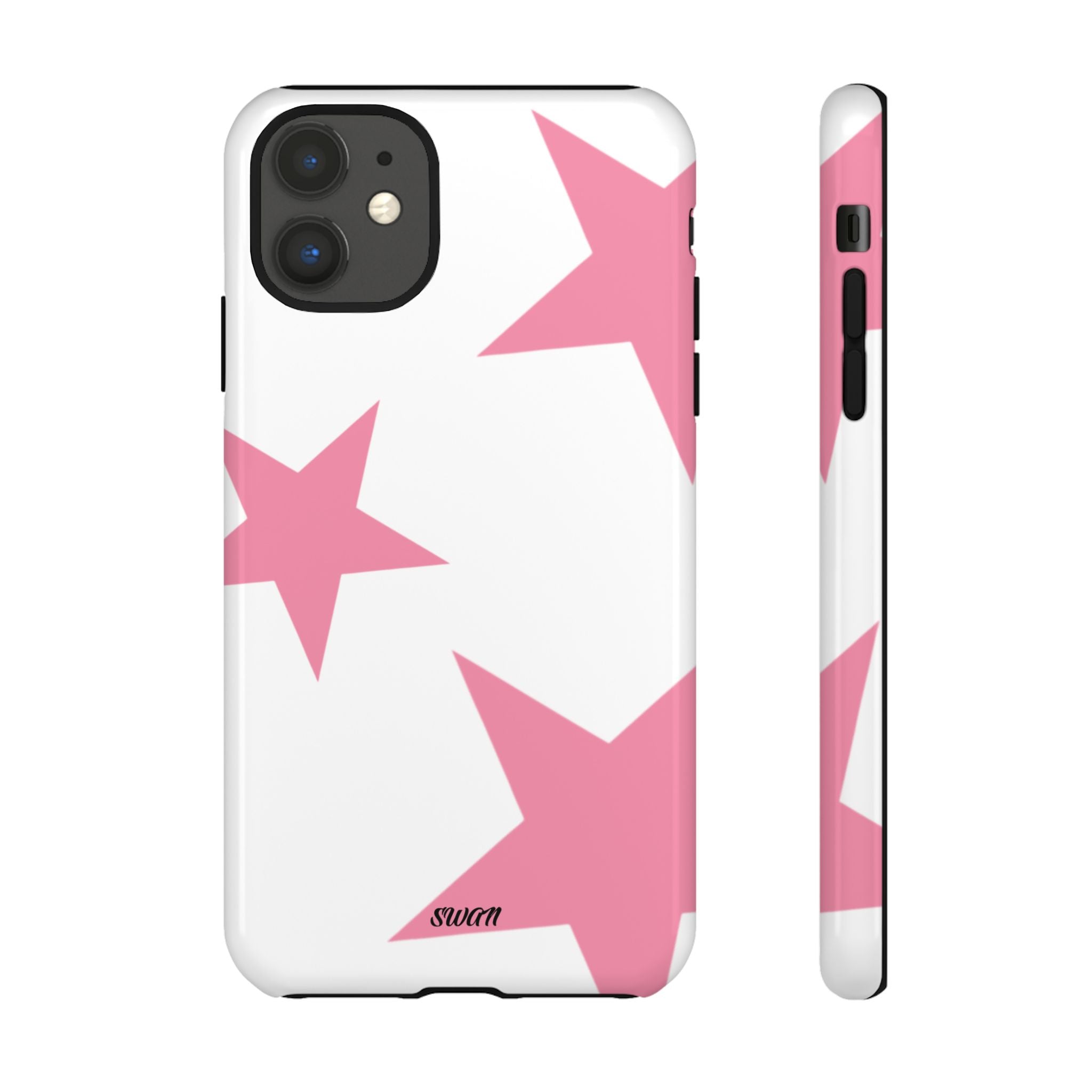 Star Bloom (Pink in White)