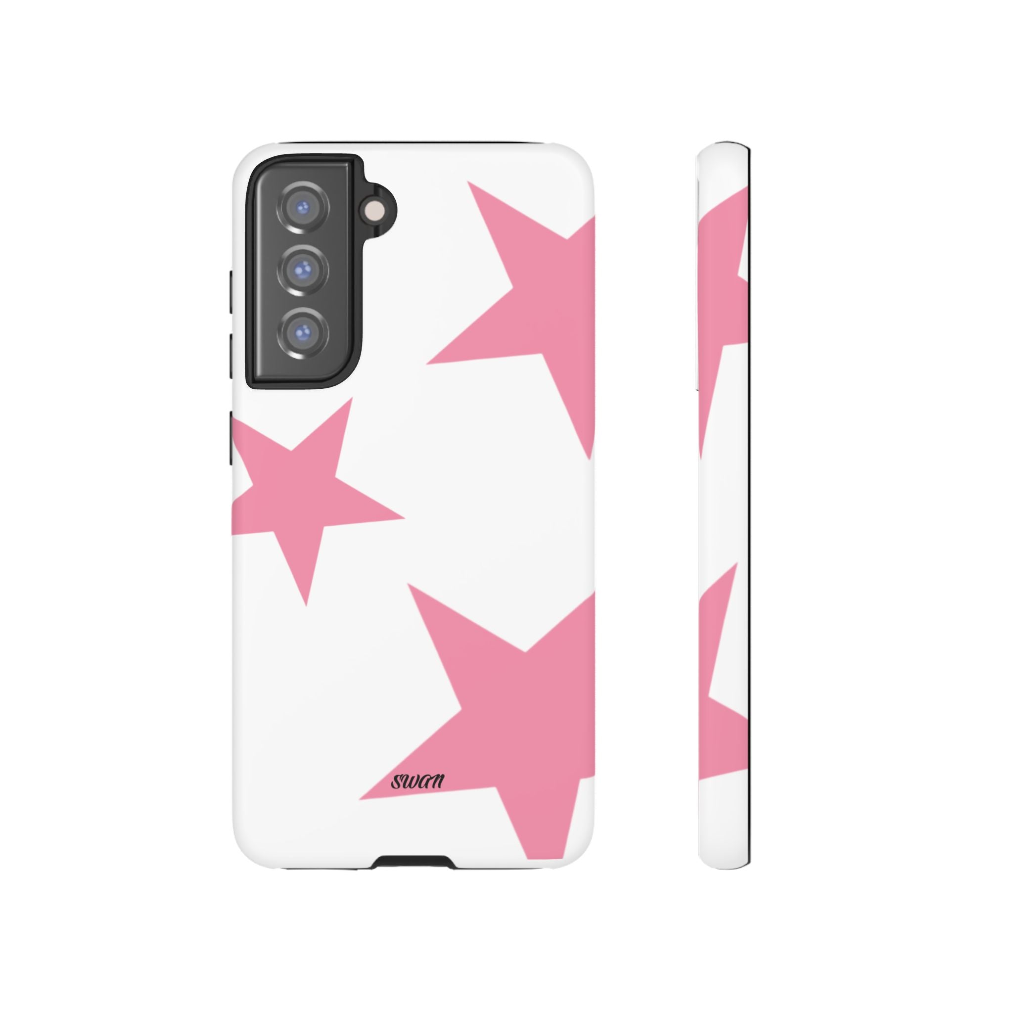 Star Bloom (Pink in White)