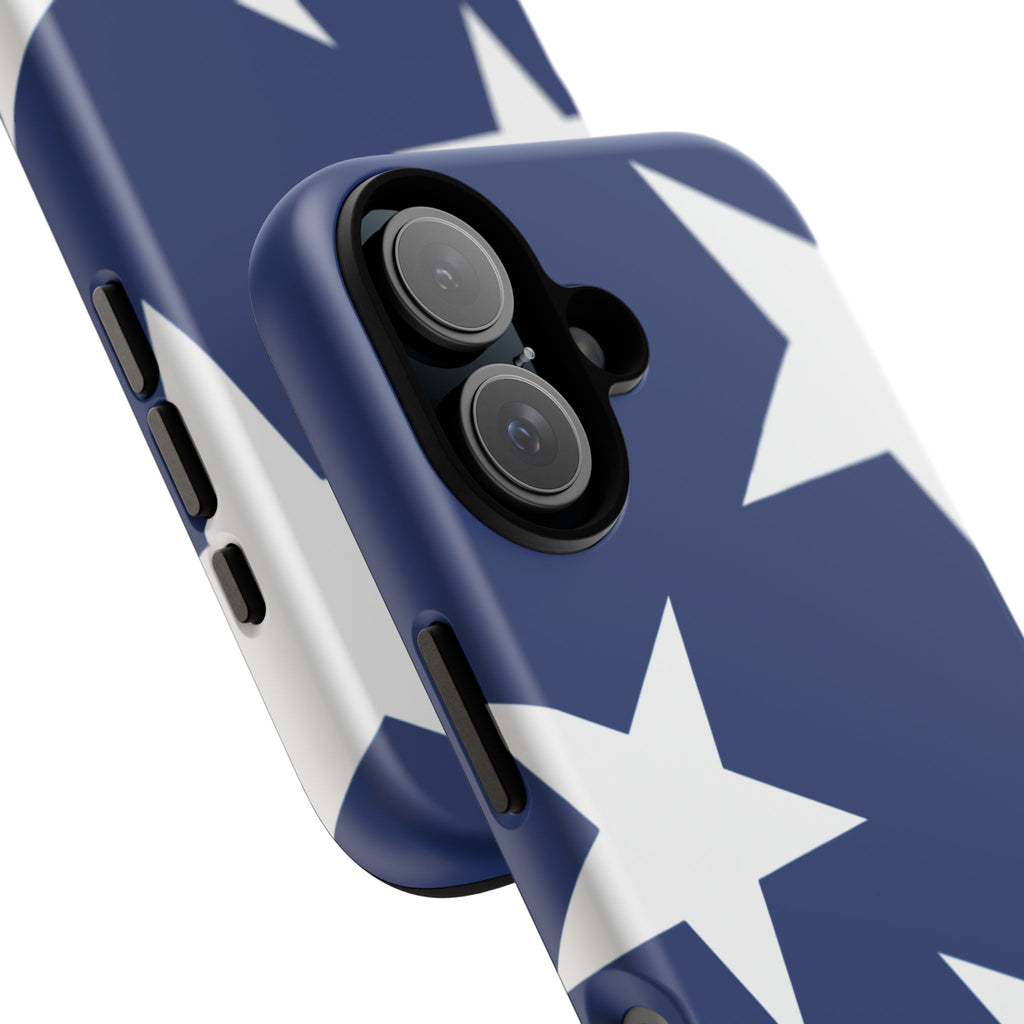 Star Bloom (White in Blue)