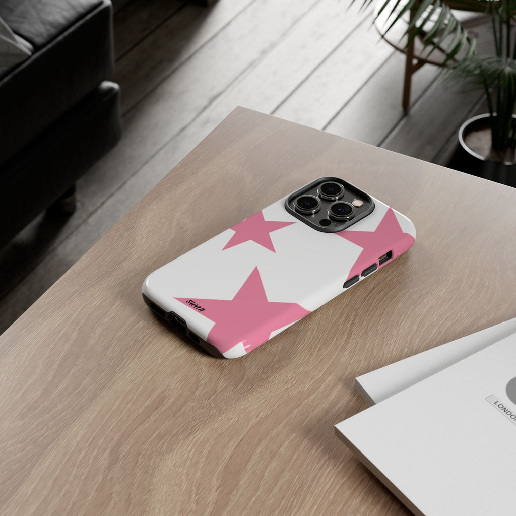 Star Bloom (Pink in White)