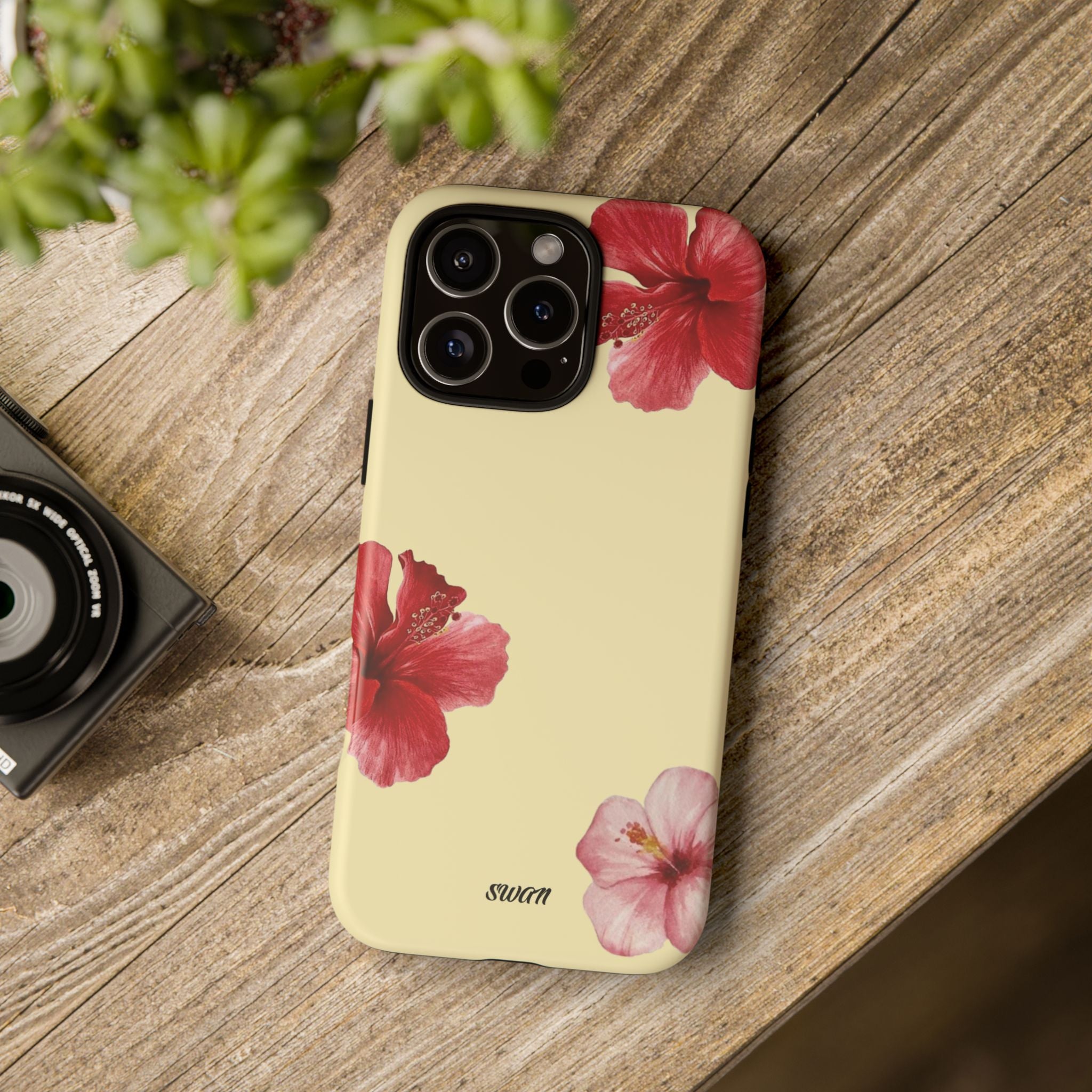 Blumiger Hibiskus (Zartgelb)