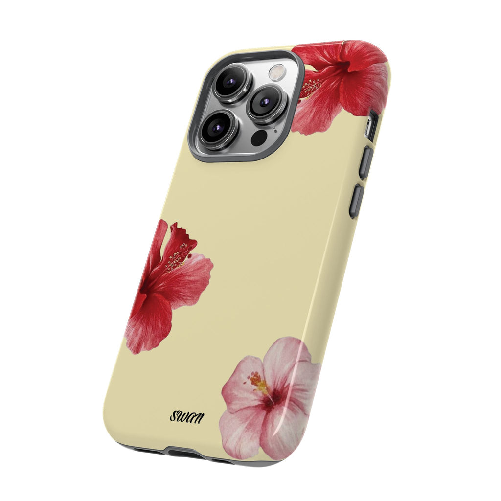 Blumiger Hibiskus (Zartgelb)