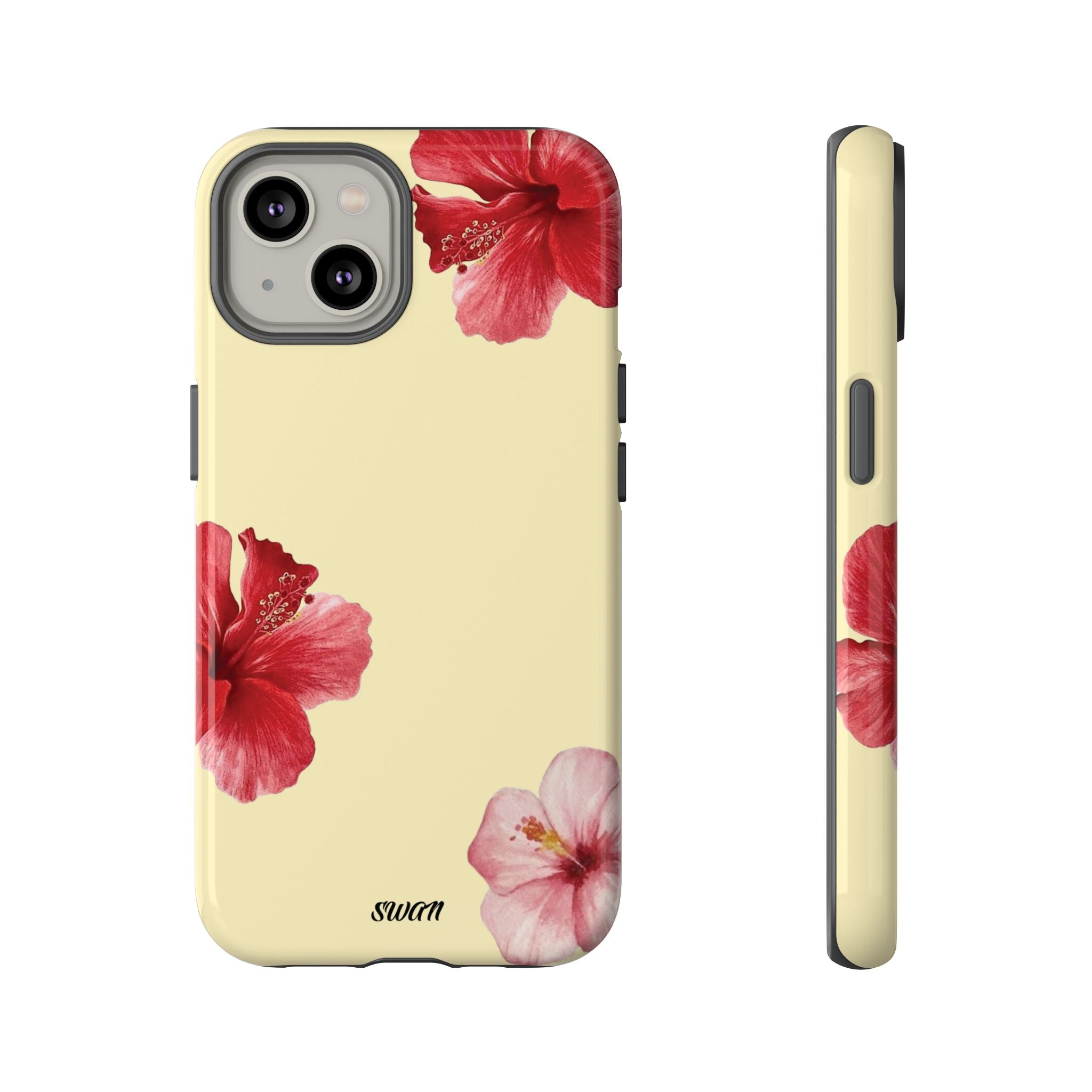 Blumiger Hibiskus (Zartgelb)