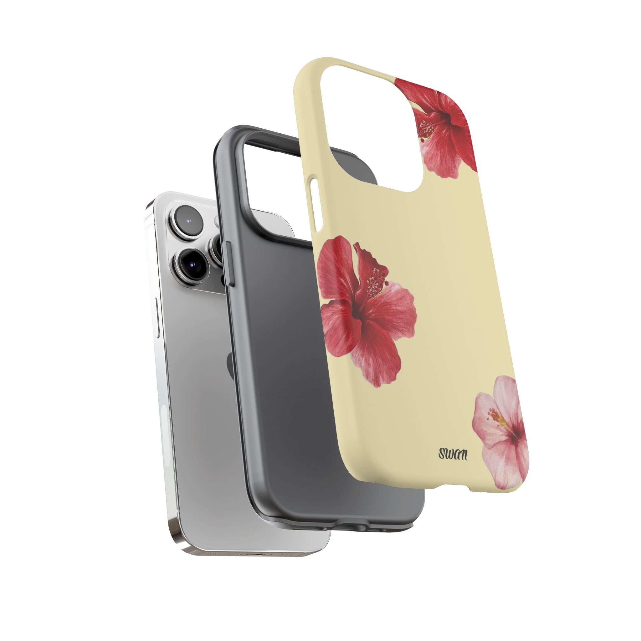 Blumiger Hibiskus (Zartgelb)