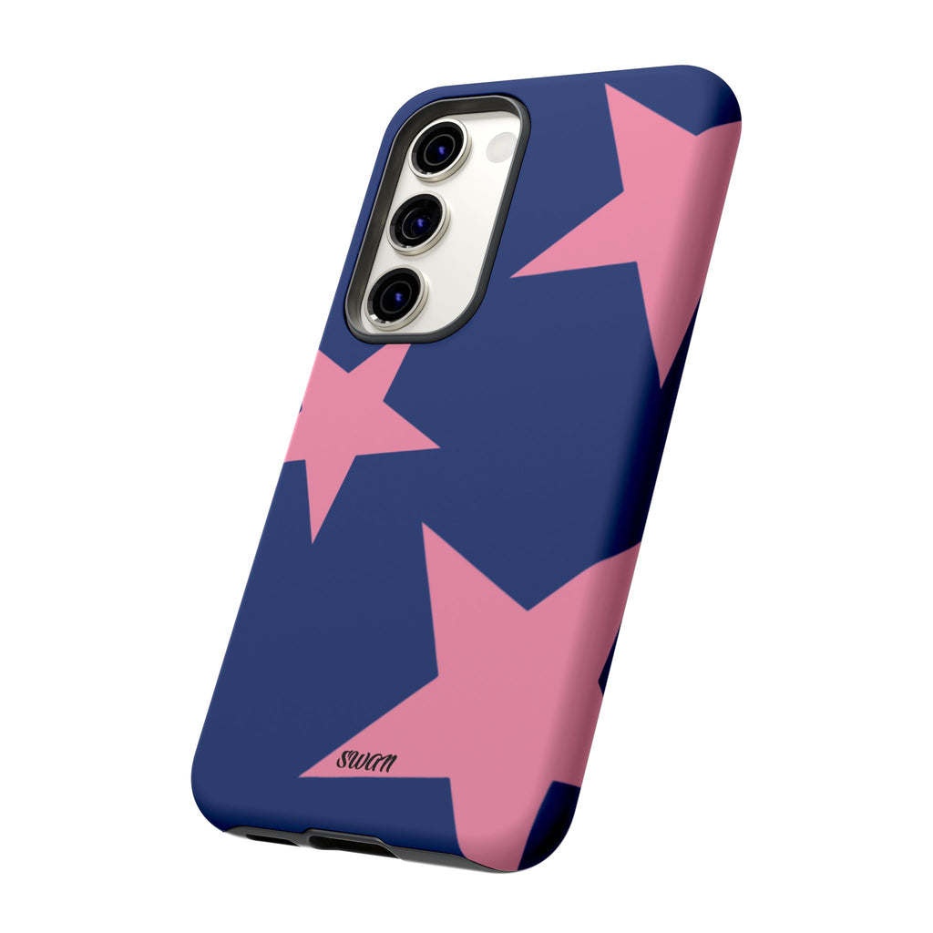 Sternenblüte (Rosa in Blau)