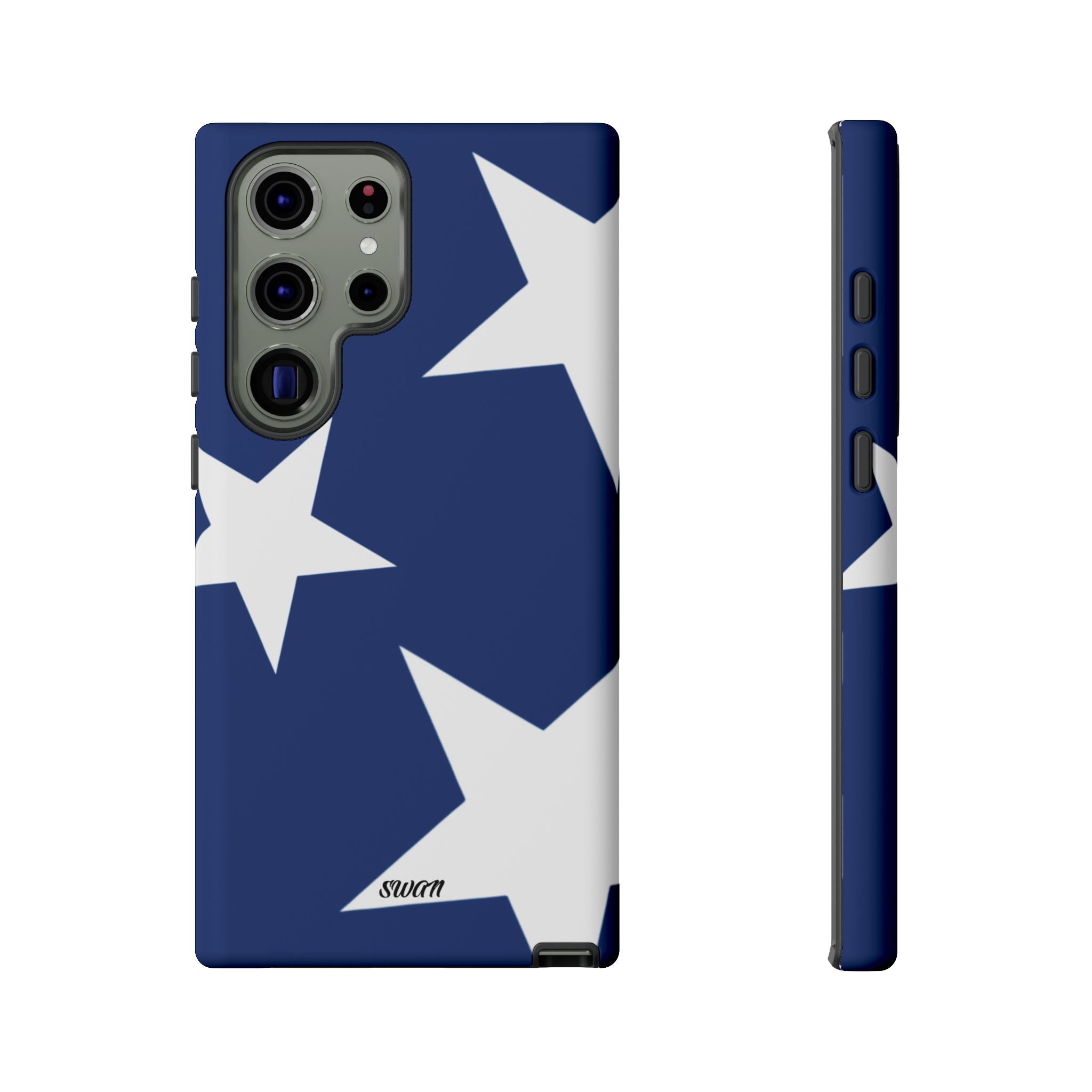 Star Bloom (White in Blue)