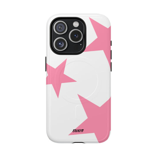 Star Bloom (Pink in White) (Magsafe) - Swan