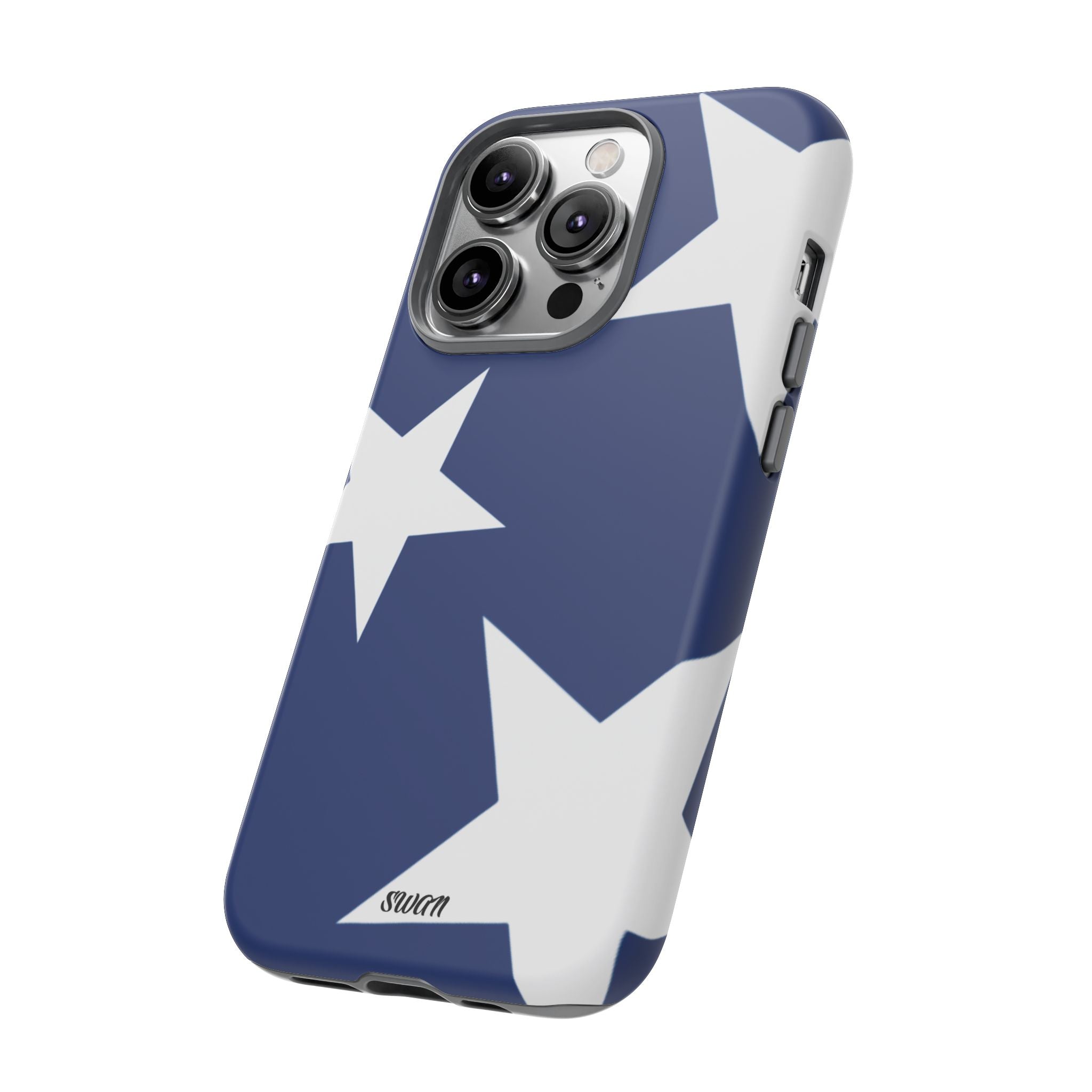 Star Bloom (White in Blue)