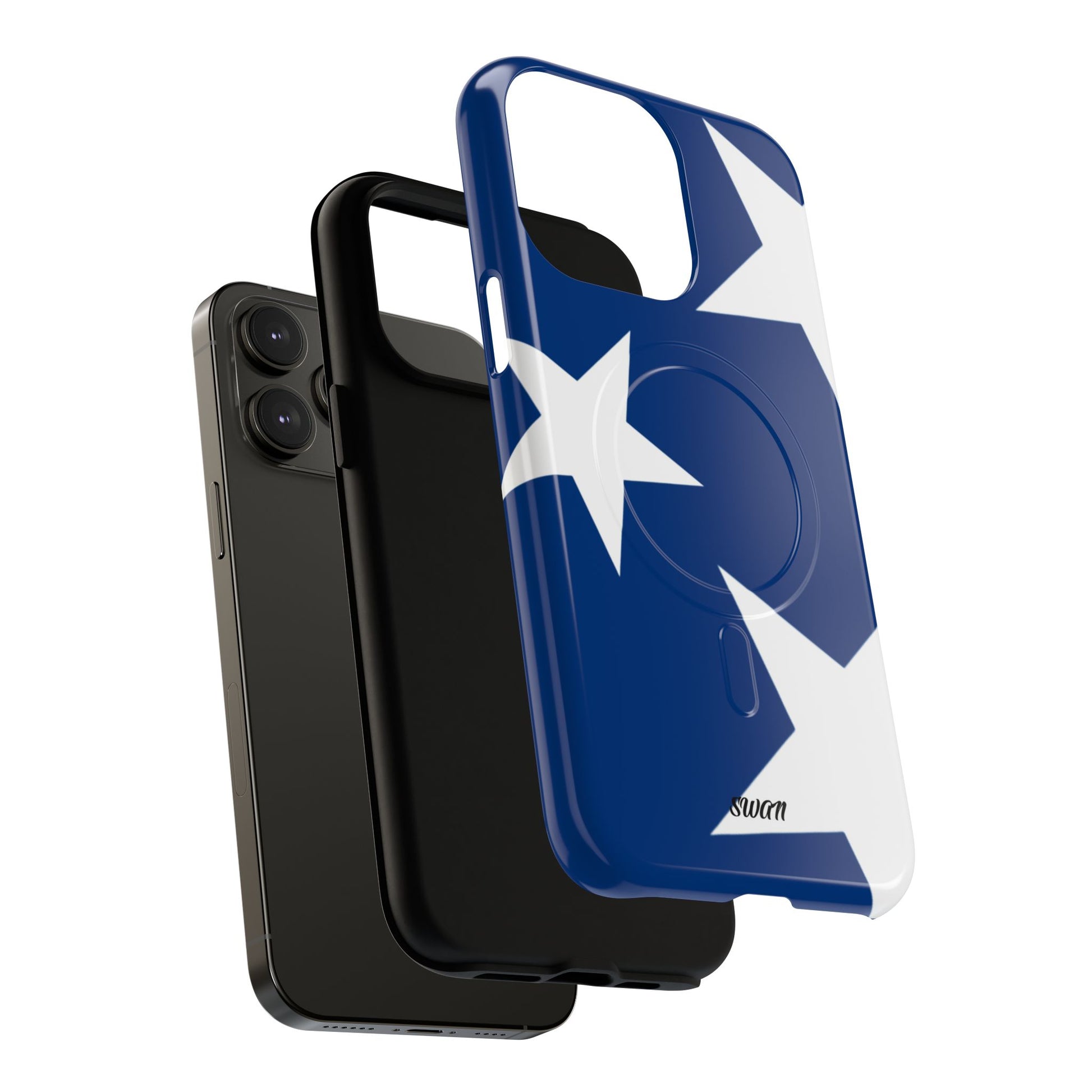 Star Bloom (Blue in White) (Magsafe) - Swan