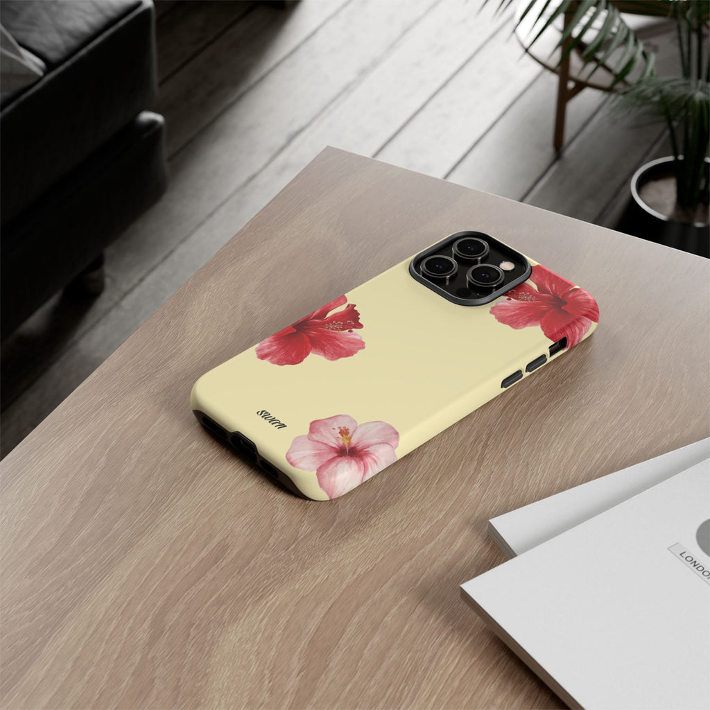 Blumiger Hibiskus (Zartgelb)