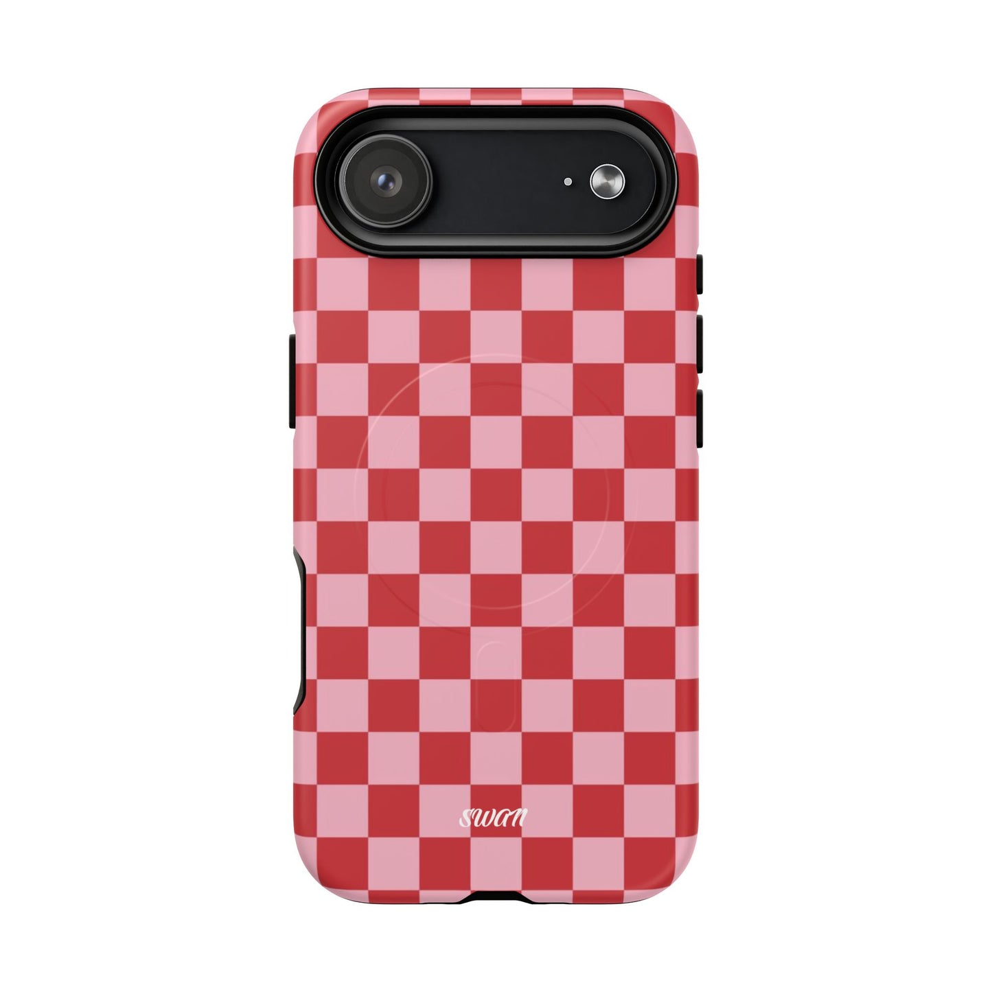 Red Checkerboard (Magsafe) - Swan